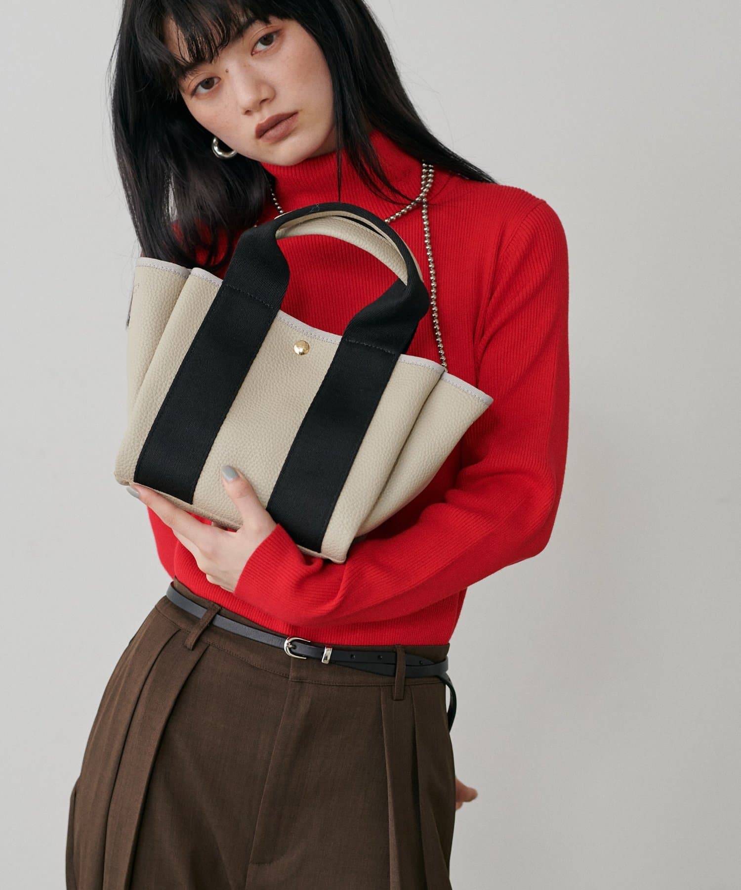 LARUTA(ラルータ) ショルダー付き2WAYテープトートS