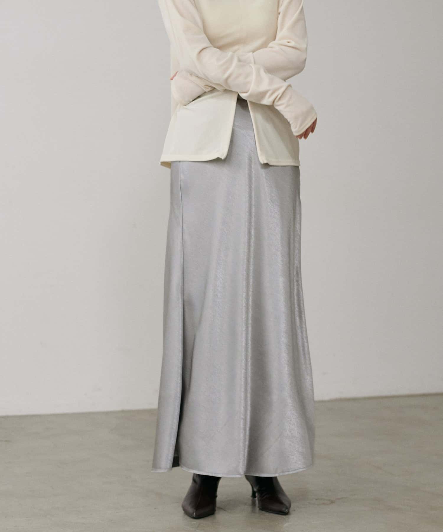 LARUTA(ラルータ) とろみナロースカート