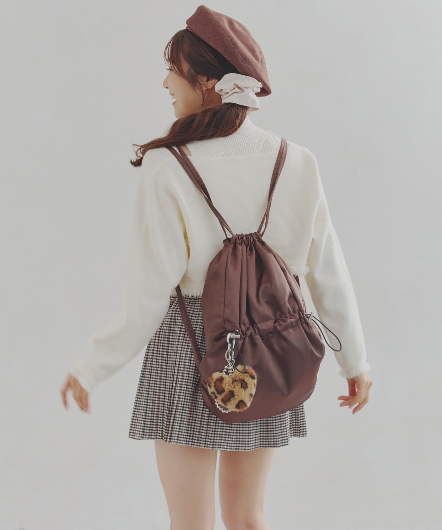 Lattice(ラティス) サテンナップサック