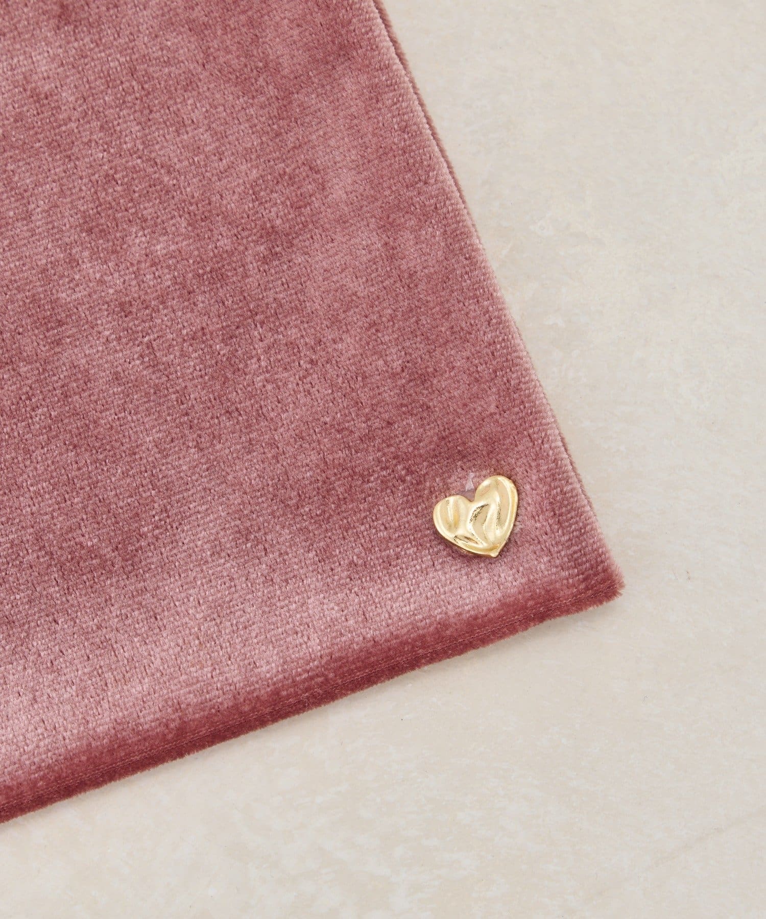 Lattice(ラティス) ベロア巾着ポーチ