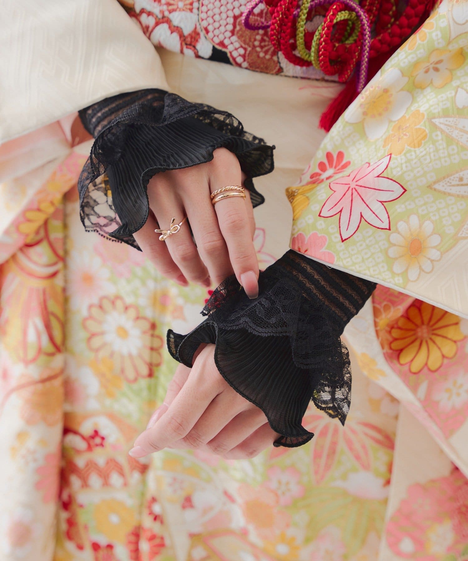 Lattice(ラティス) 【和装におすすめ/オケージョン】レース付け袖