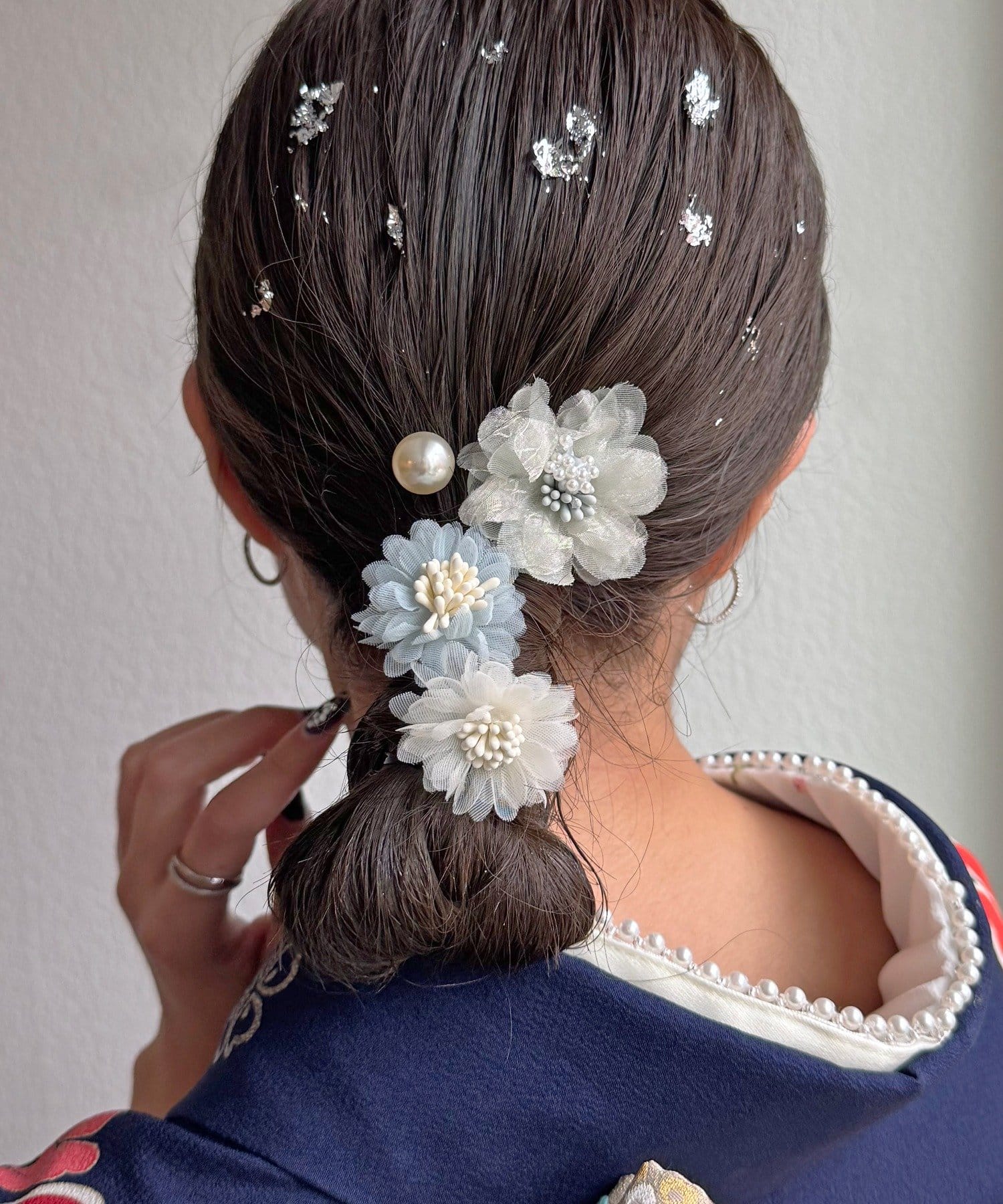 Lattice(ラティス) 【和装におすすめ/オケージョン】フラワーUピンセット(4P)