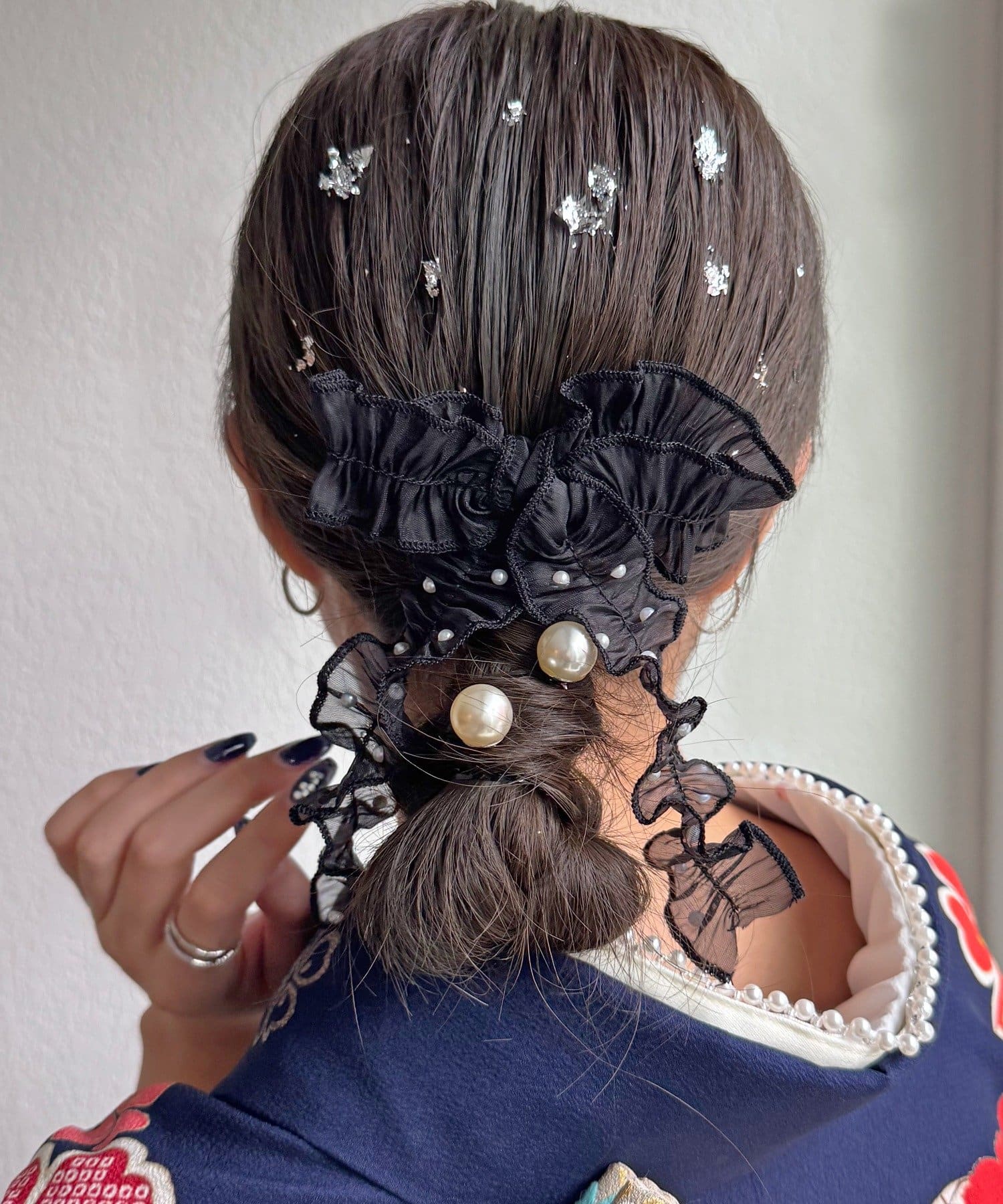 Lattice(ラティス) 【和装におすすめ/オケージョン】パールリボンUピンセット