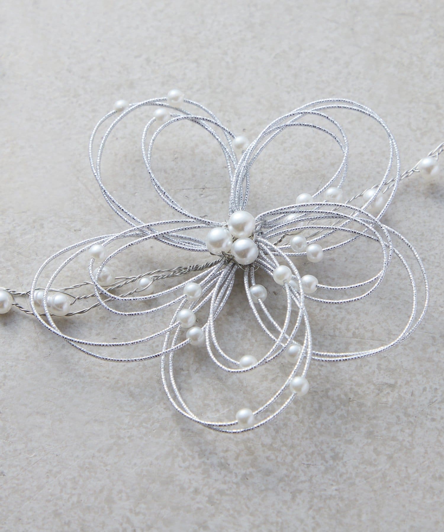 Lattice(ラティス) 【和装におすすめ/オケージョン】水引きフラワーヘッドアクセ