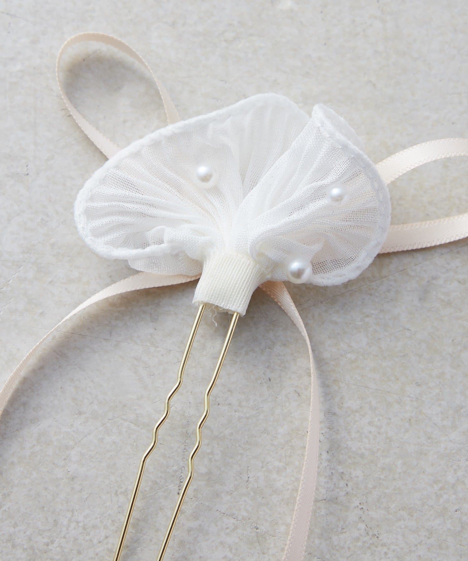 Lattice(ラティス) 【和装におすすめ/オケージョン】フラワーリボンUピンセット(3P)