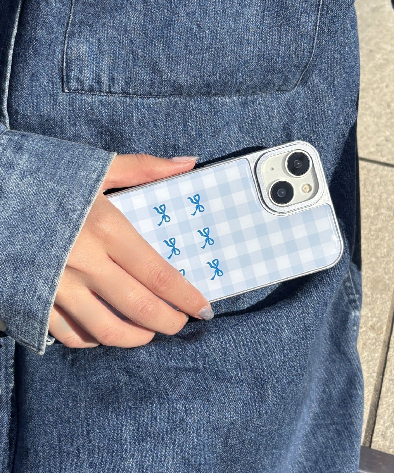 Lattice(ラティス) パターンスマホケース(iPhone13/14)