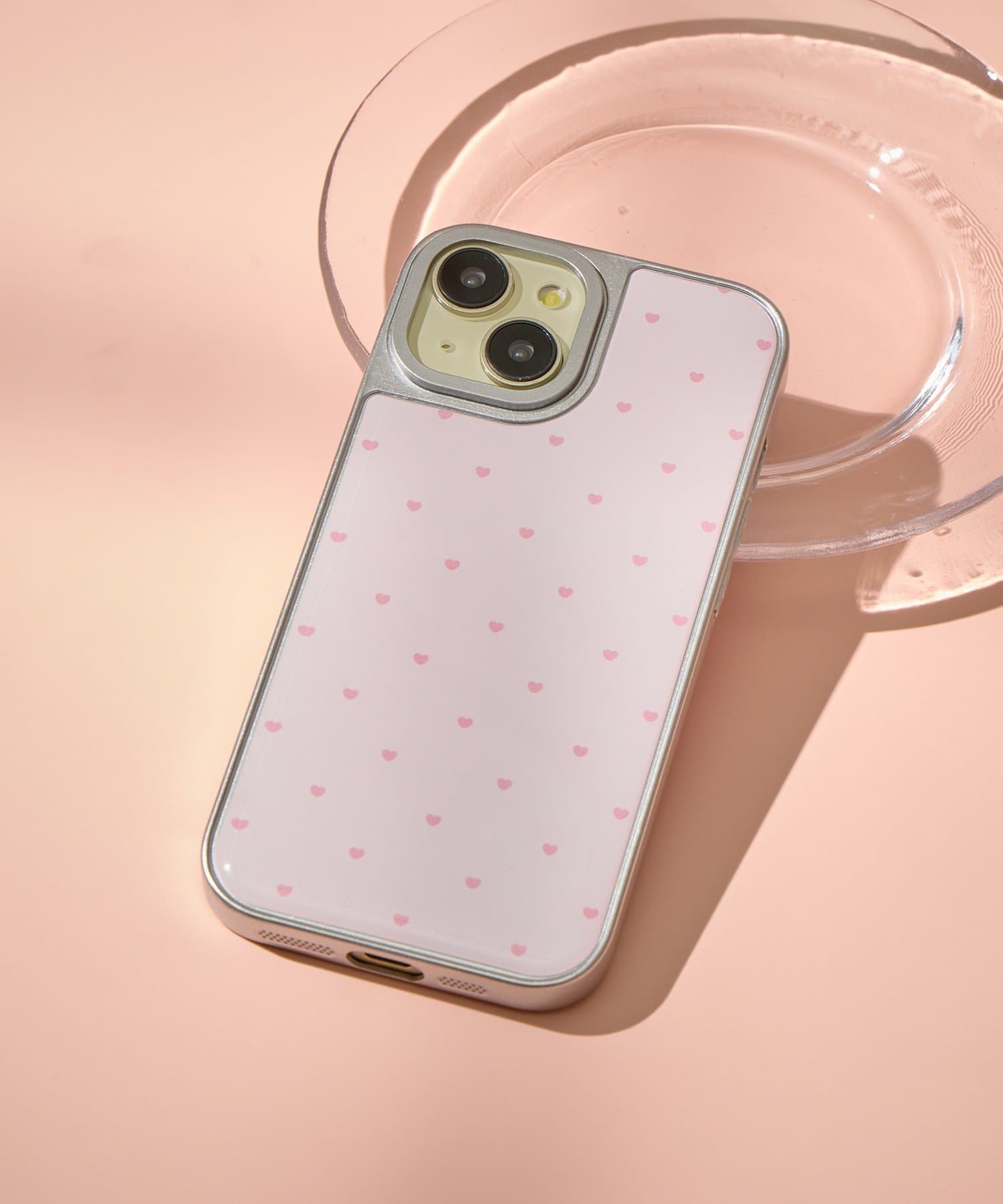 Lattice(ラティス) パターンスマホケース(iPhone15)