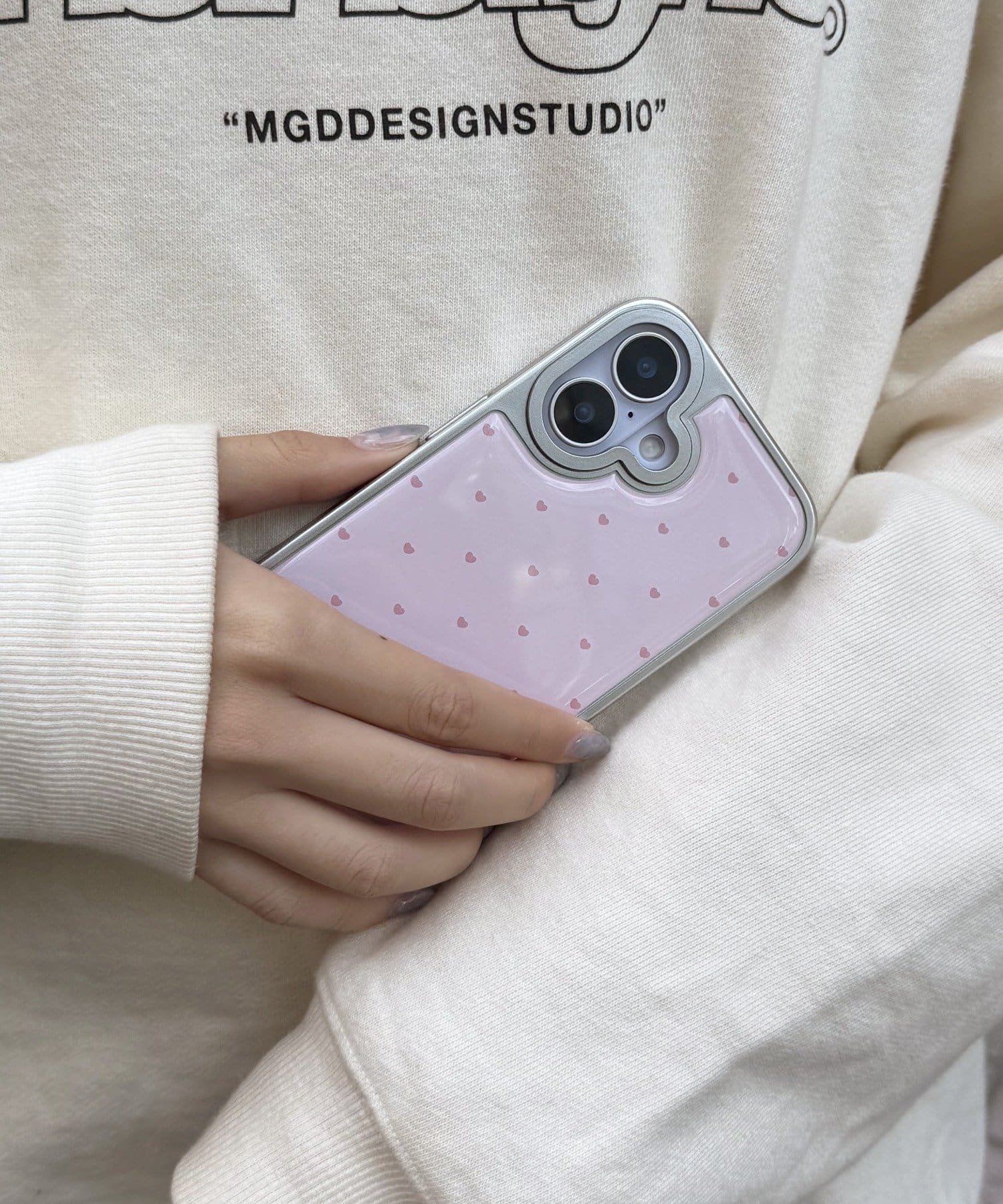 Lattice(ラティス) パターンスマホケース(iPhone16)