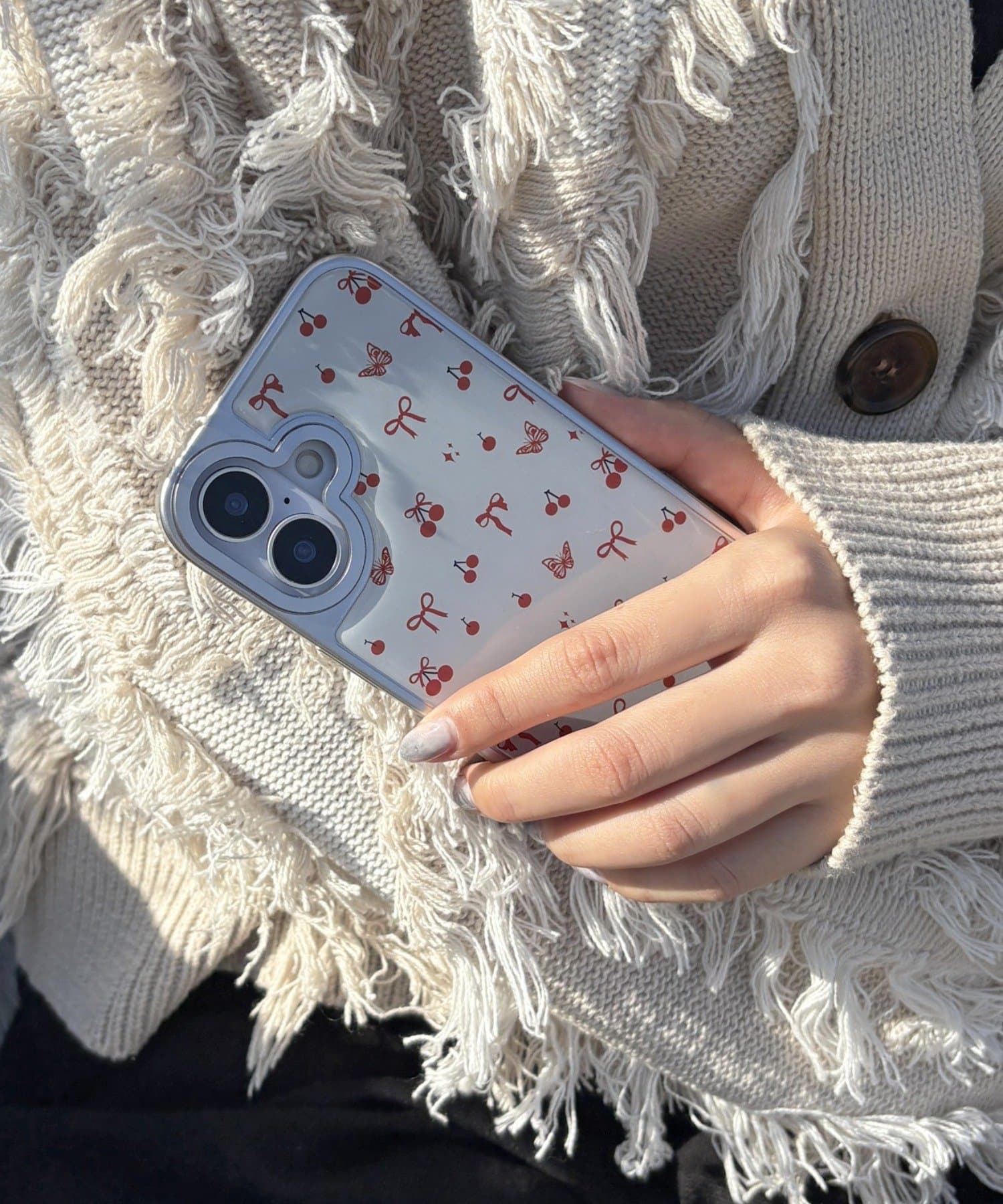 Lattice(ラティス) パターンスマホケース(iPhone16)