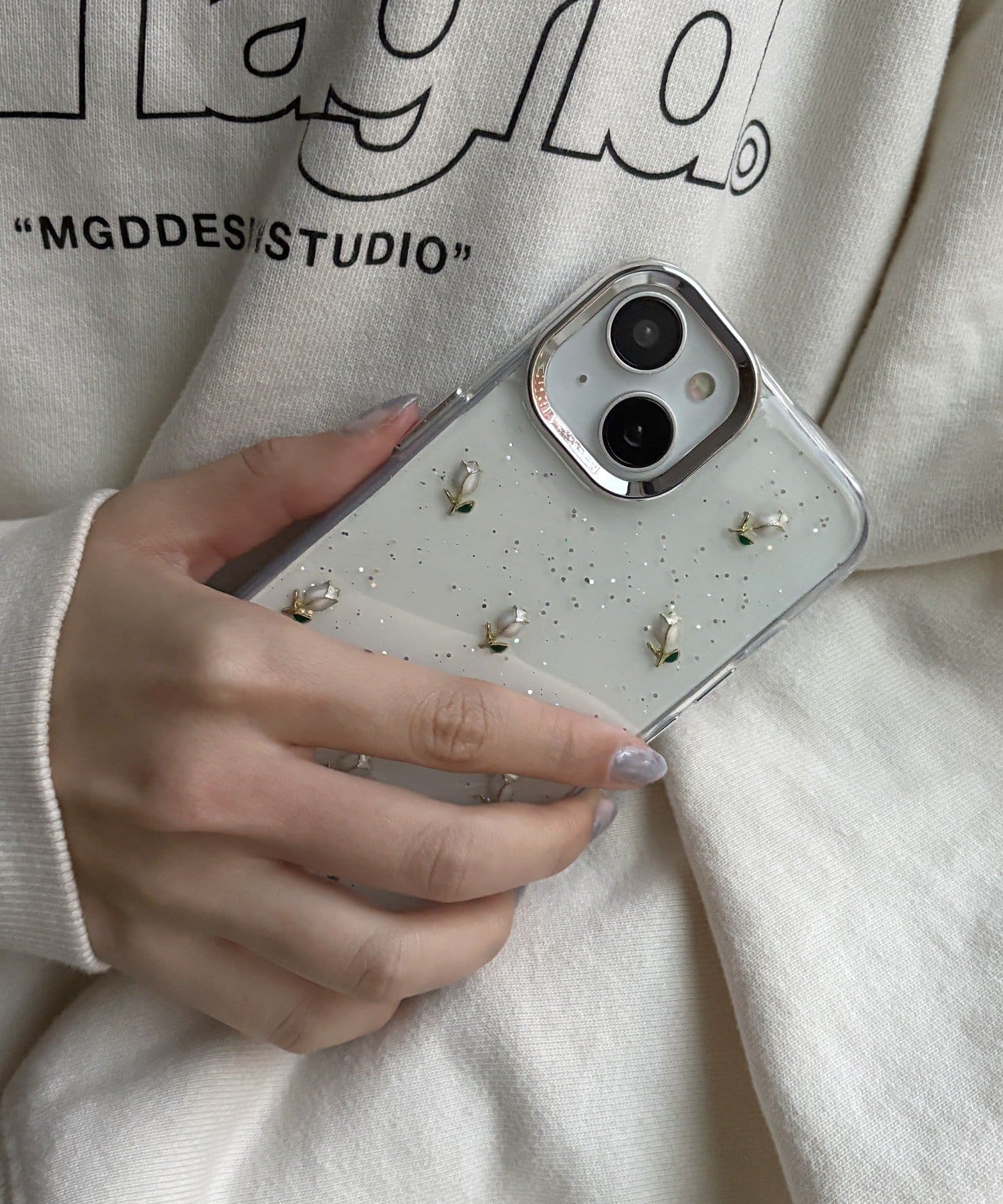 Lattice(ラティス) モチーフスマホケース(iPhone13/14)