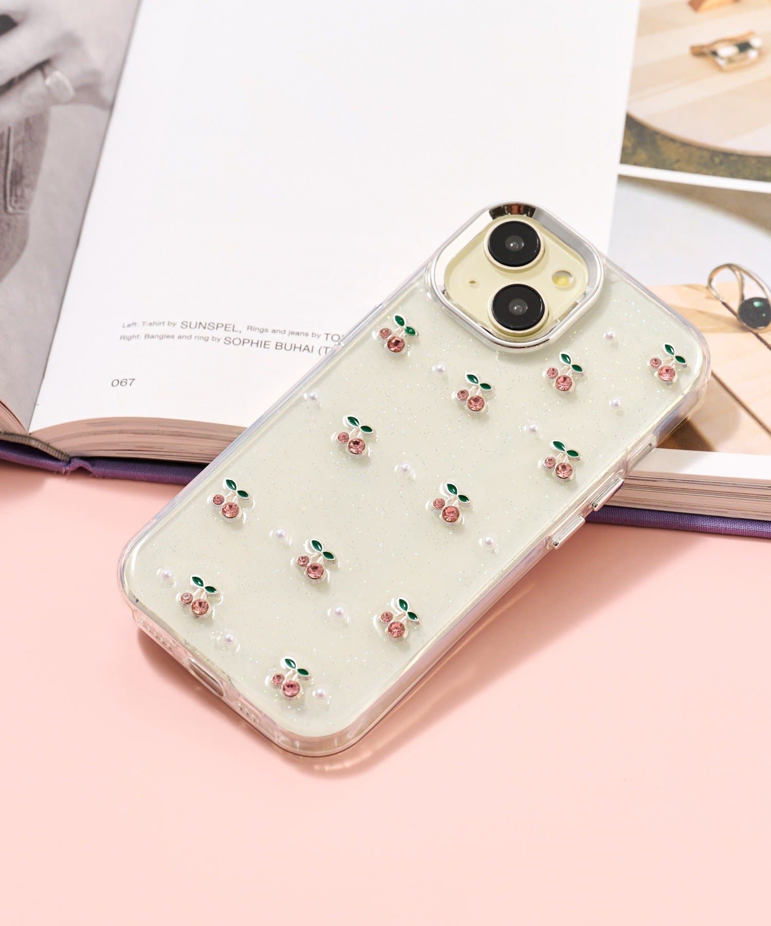 Lattice(ラティス) モチーフスマホケース(iPhone15)