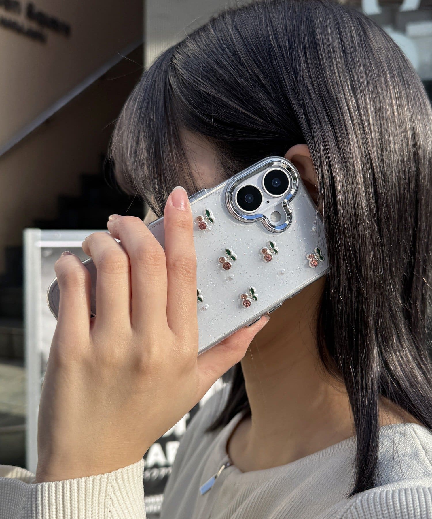 Lattice(ラティス) モチーフスマホケース(iPhone16)