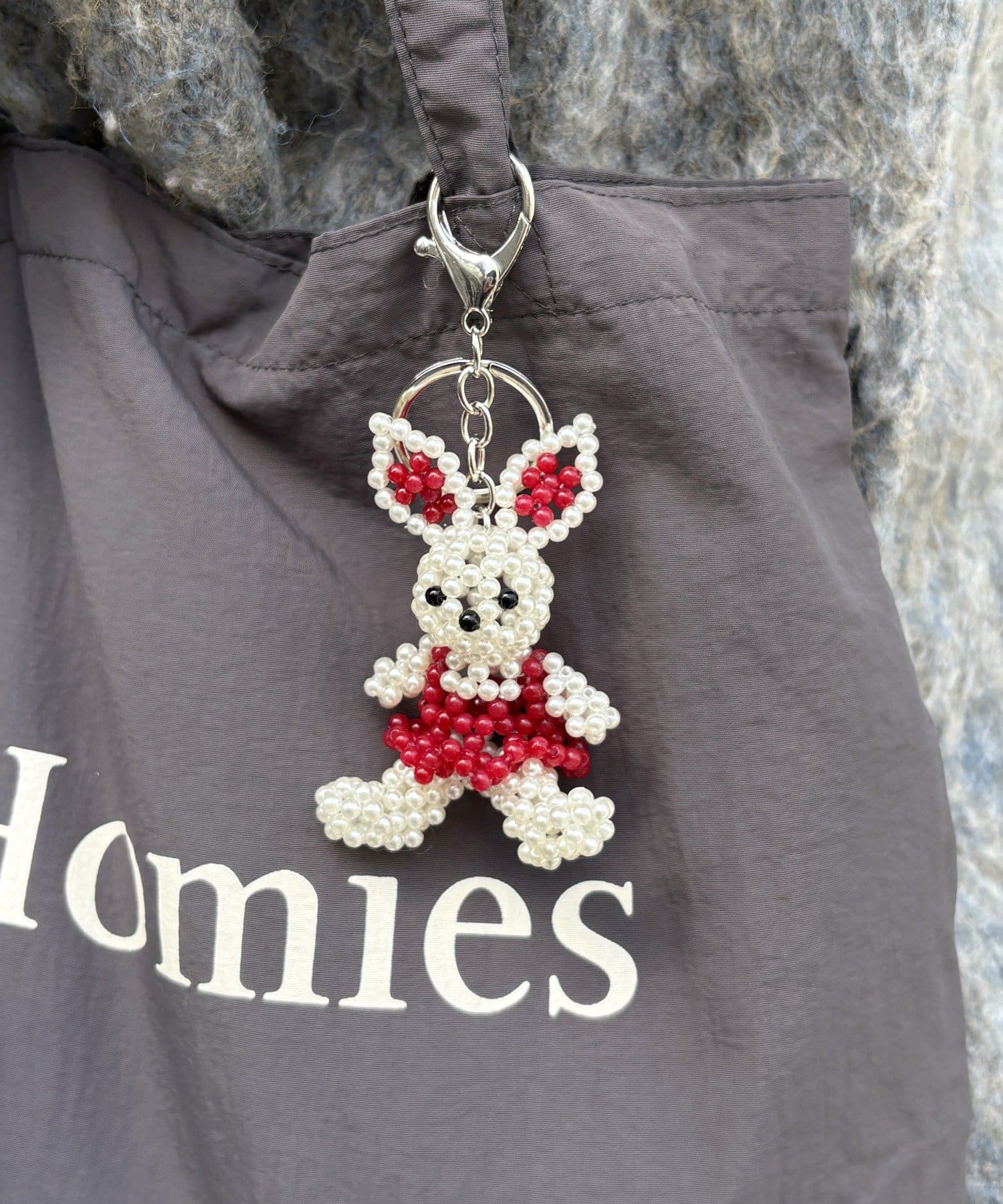 Lattice(ラティス) パールラビットチャーム