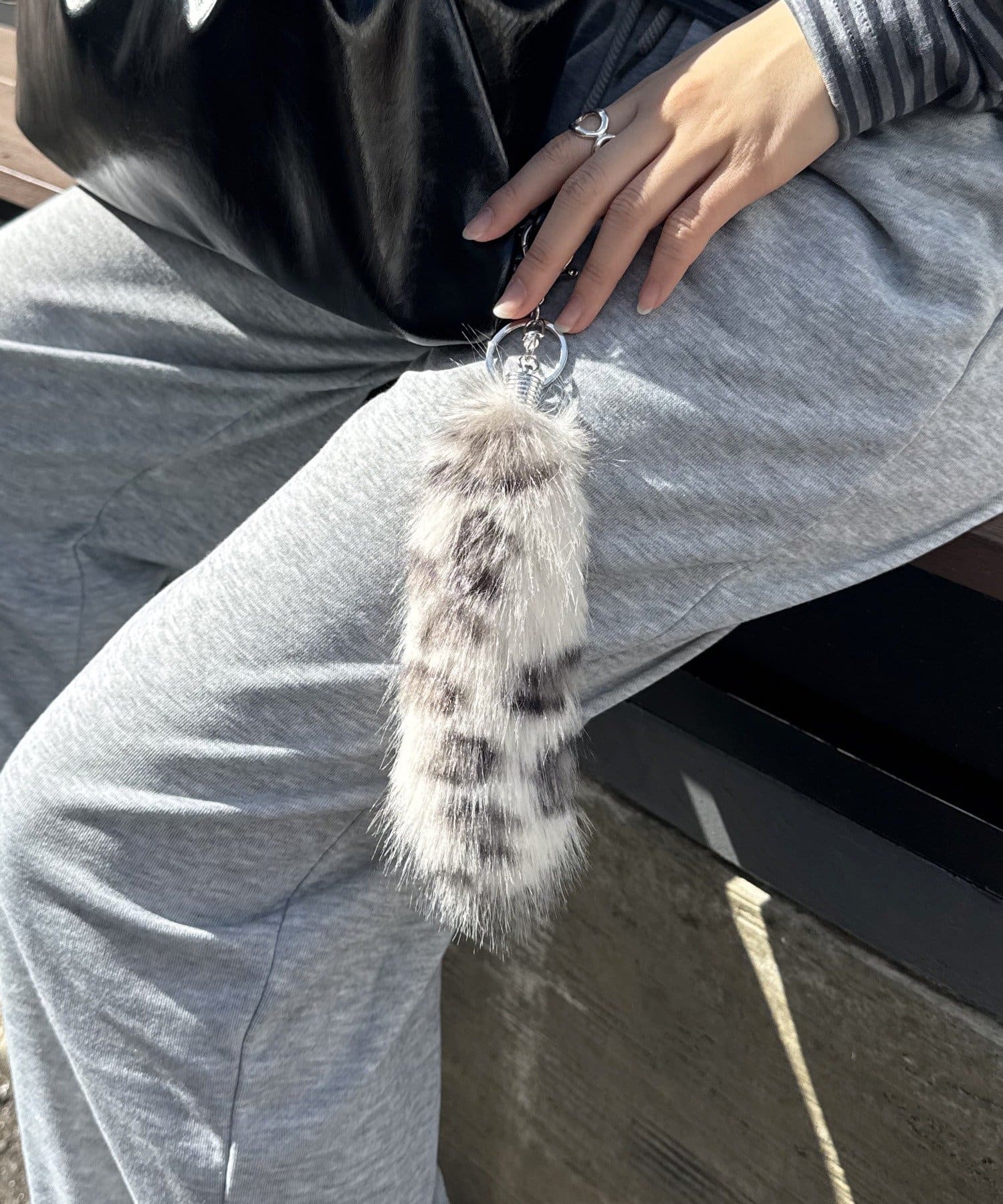 Lattice(ラティス) レオパードテールチャーム