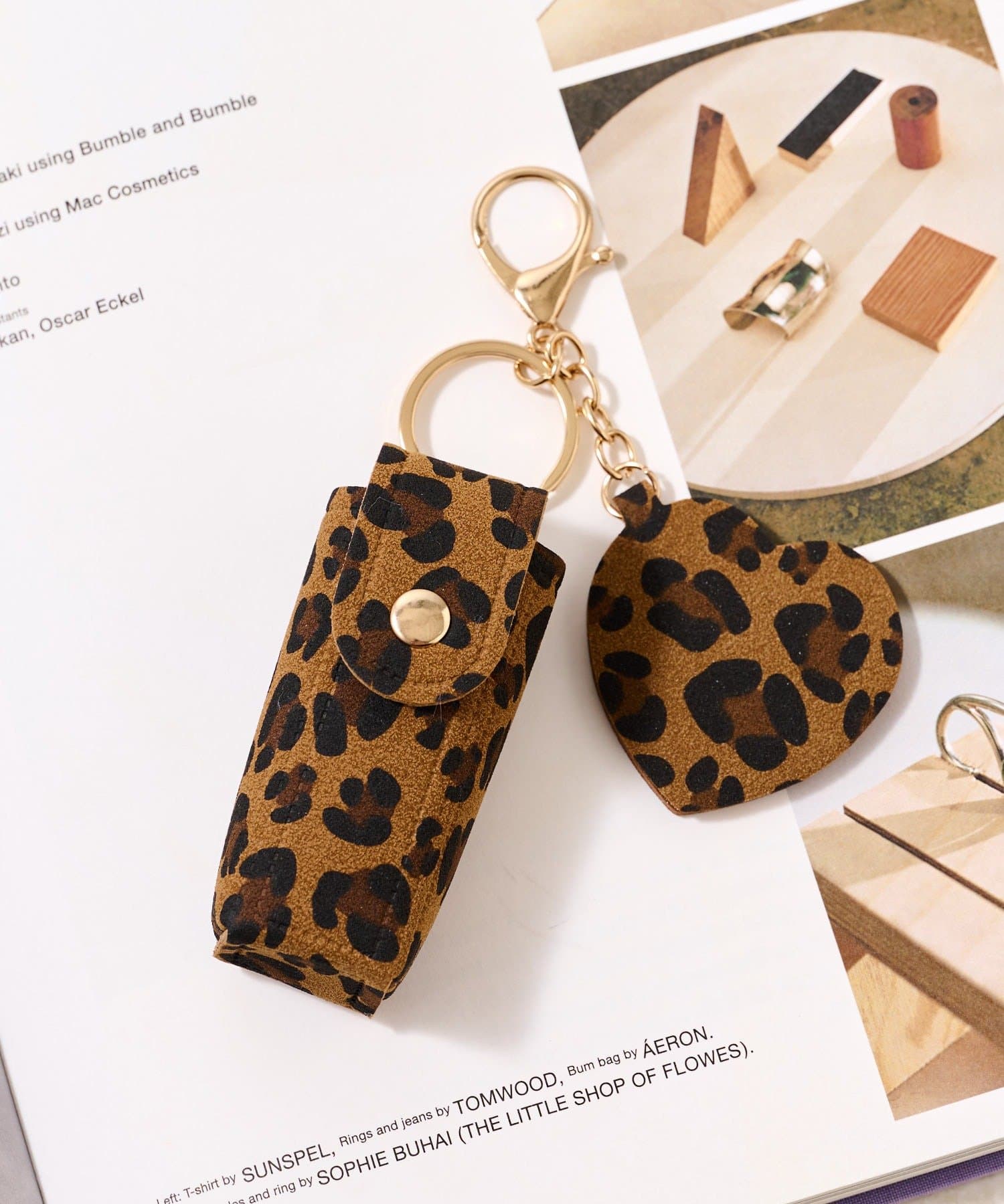 Lattice(ラティス) レオパードリップケースチャーム