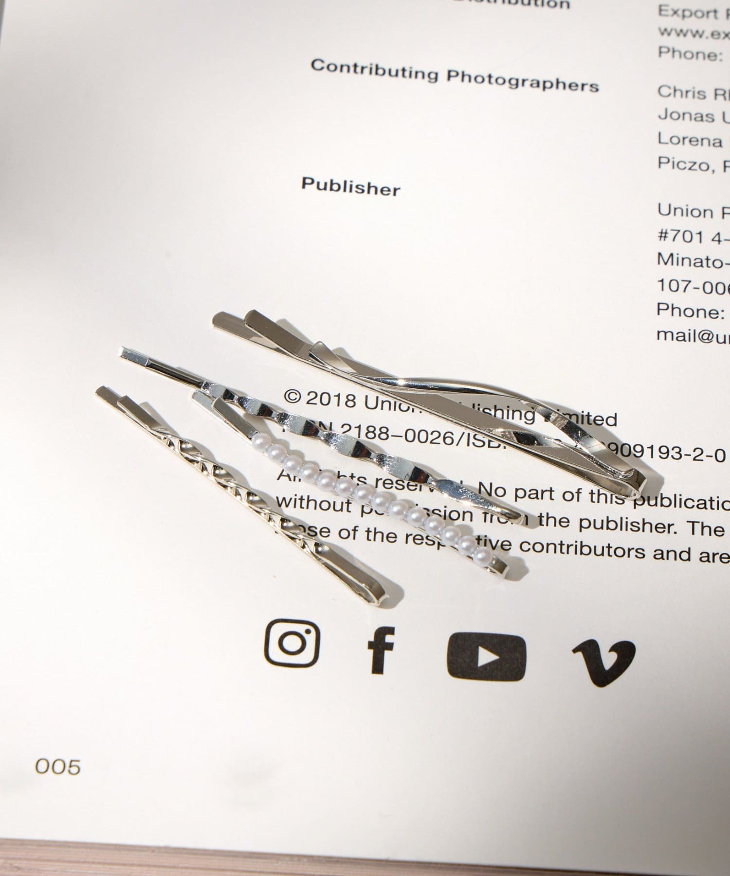 Lattice(ラティス) メタルヘアピンセット(4P)