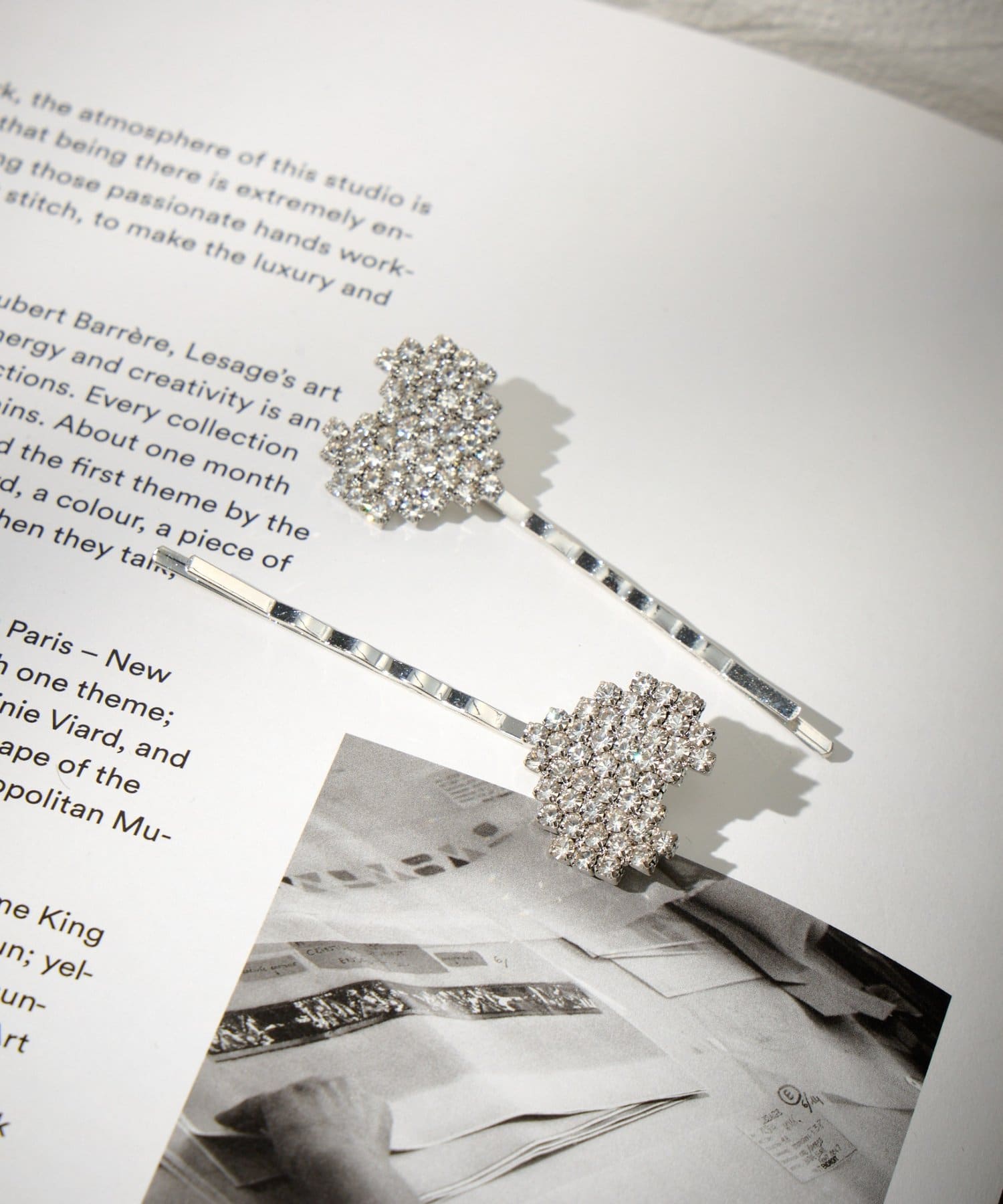 Lattice(ラティス) ハートヘアピンセット(2P)