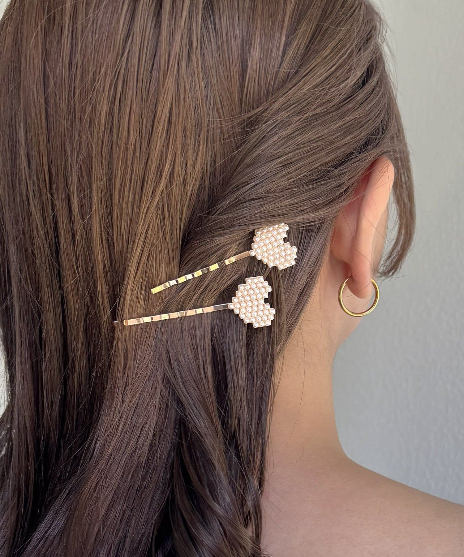 Lattice(ラティス) ハートヘアピンセット(2P)