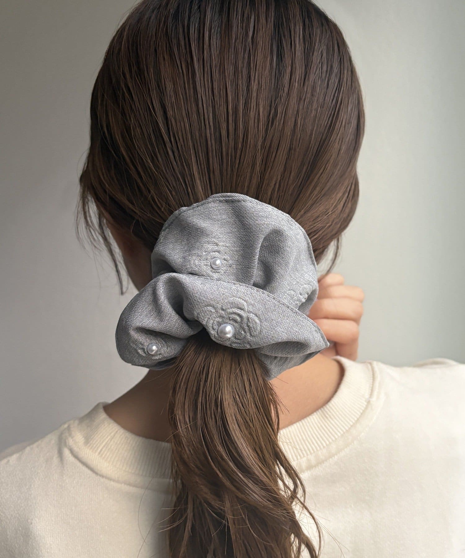 Lattice(ラティス) フラワーシュシュ