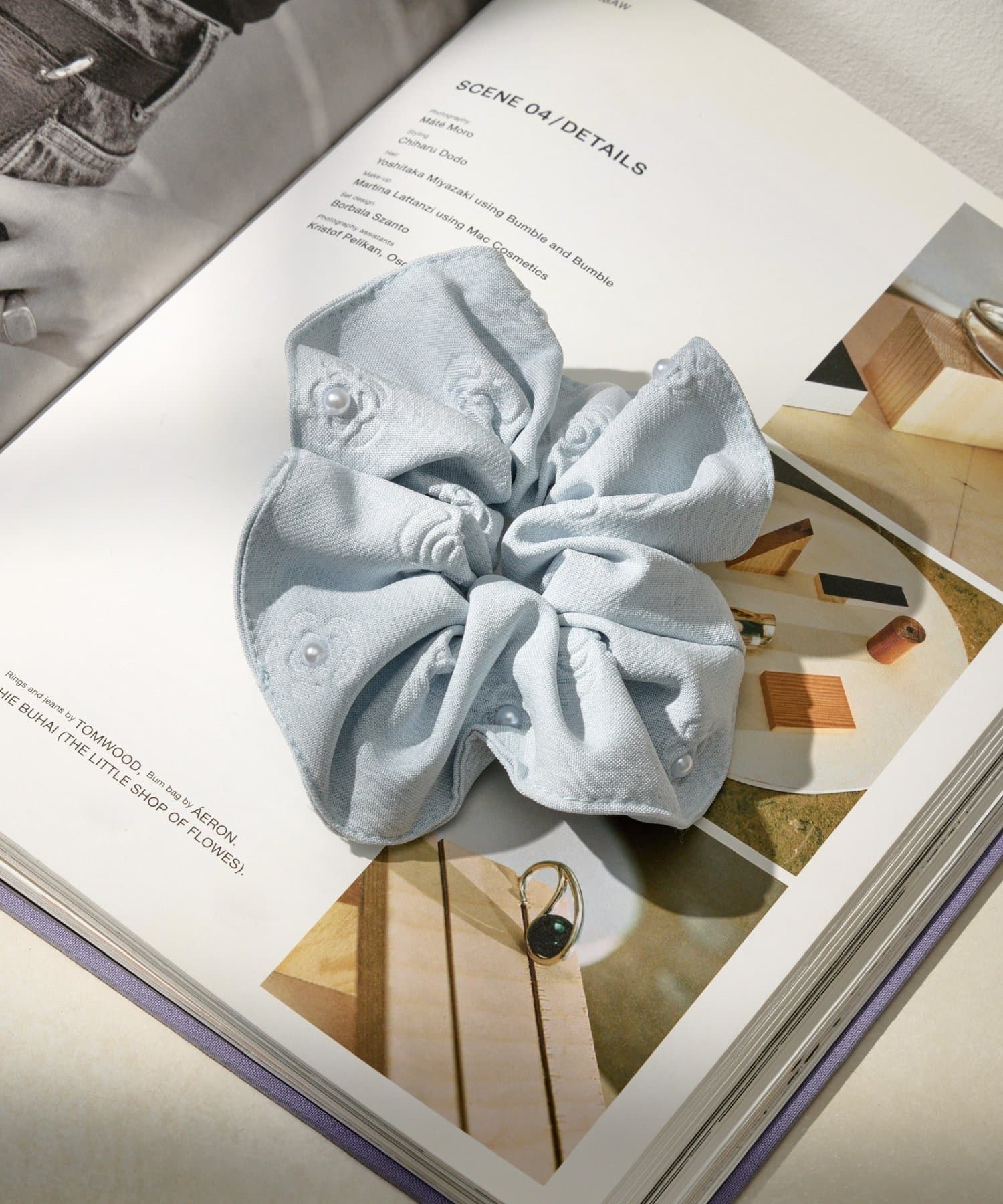 Lattice(ラティス) フラワーシュシュ