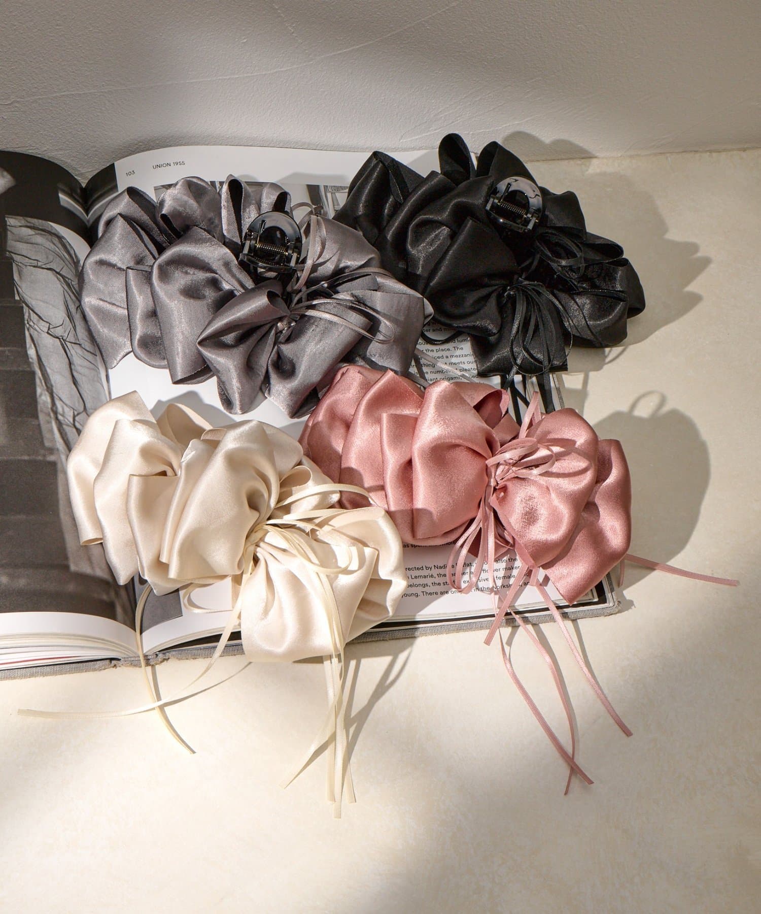 Lattice(ラティス) サテンリボンクリップ