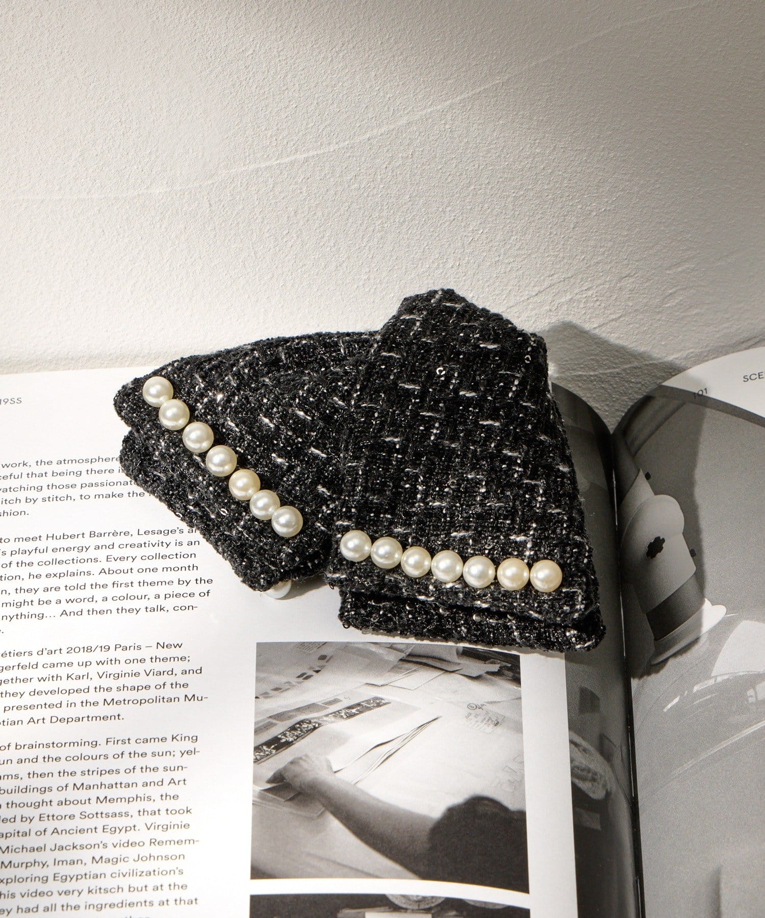 Lattice(ラティス) ツイードクリップ