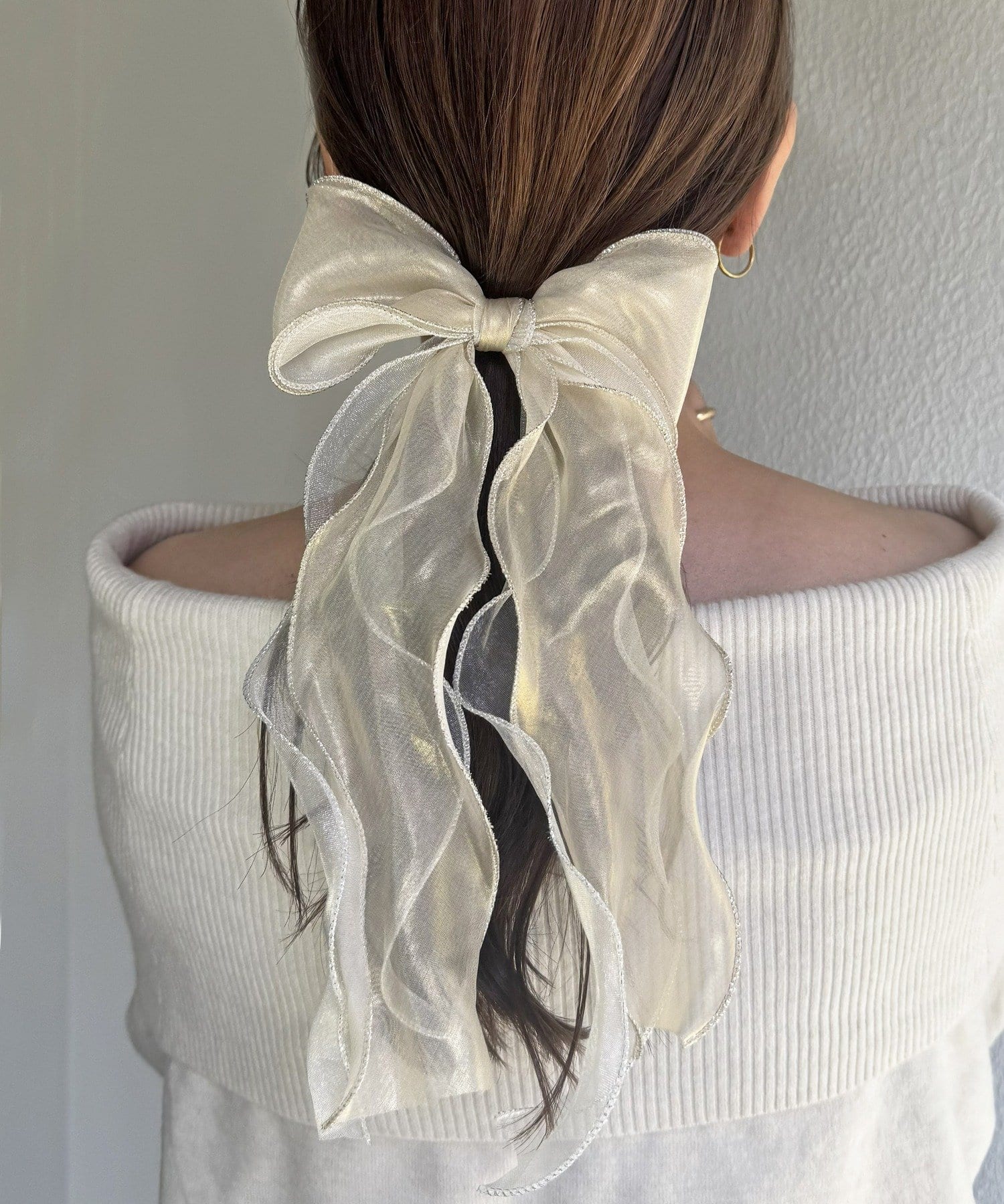 Lattice(ラティス) 艶リボンポニー