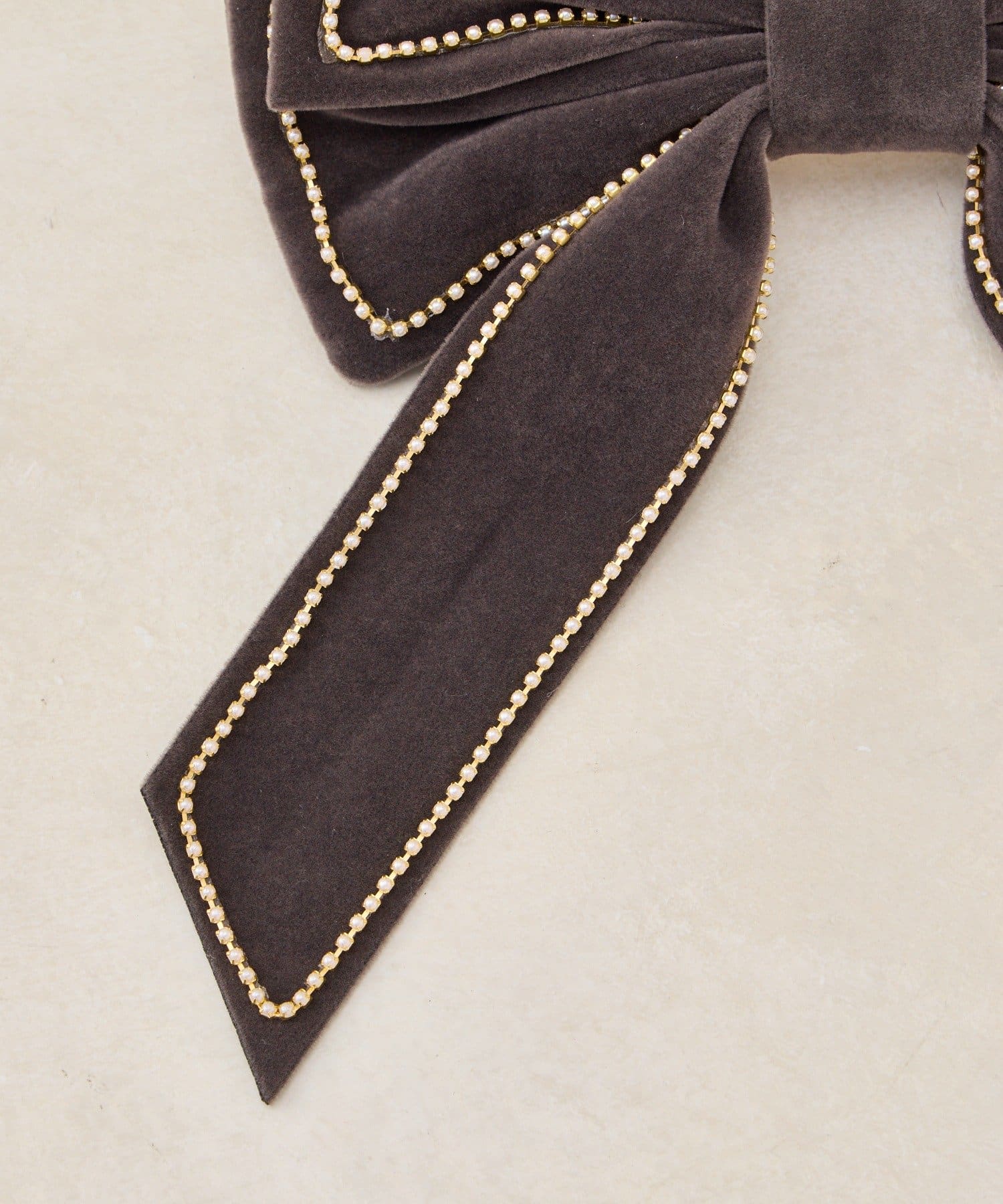 Lattice(ラティス) 【keeco企画】【WEB限定】ビッグベロアリボンバレッタ