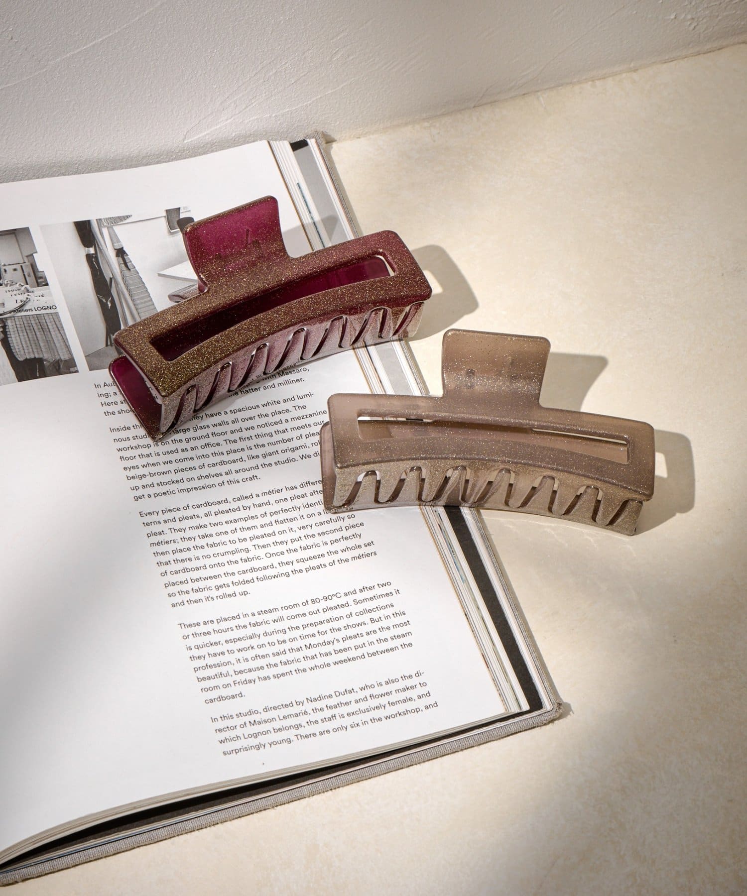 Lattice(ラティス) ラメスクエアクリップ