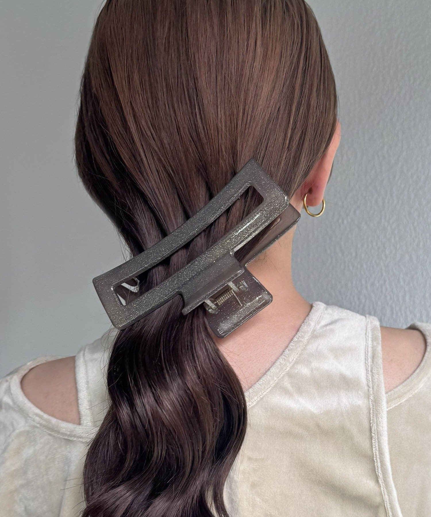 Lattice(ラティス) ラメスクエアクリップ