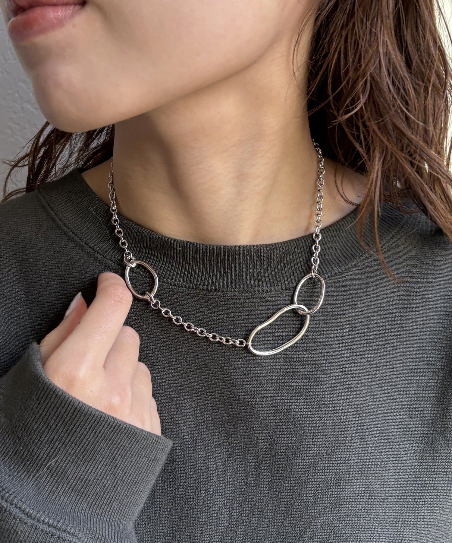 Lattice(ラティス) マンテルチェーンネックレス