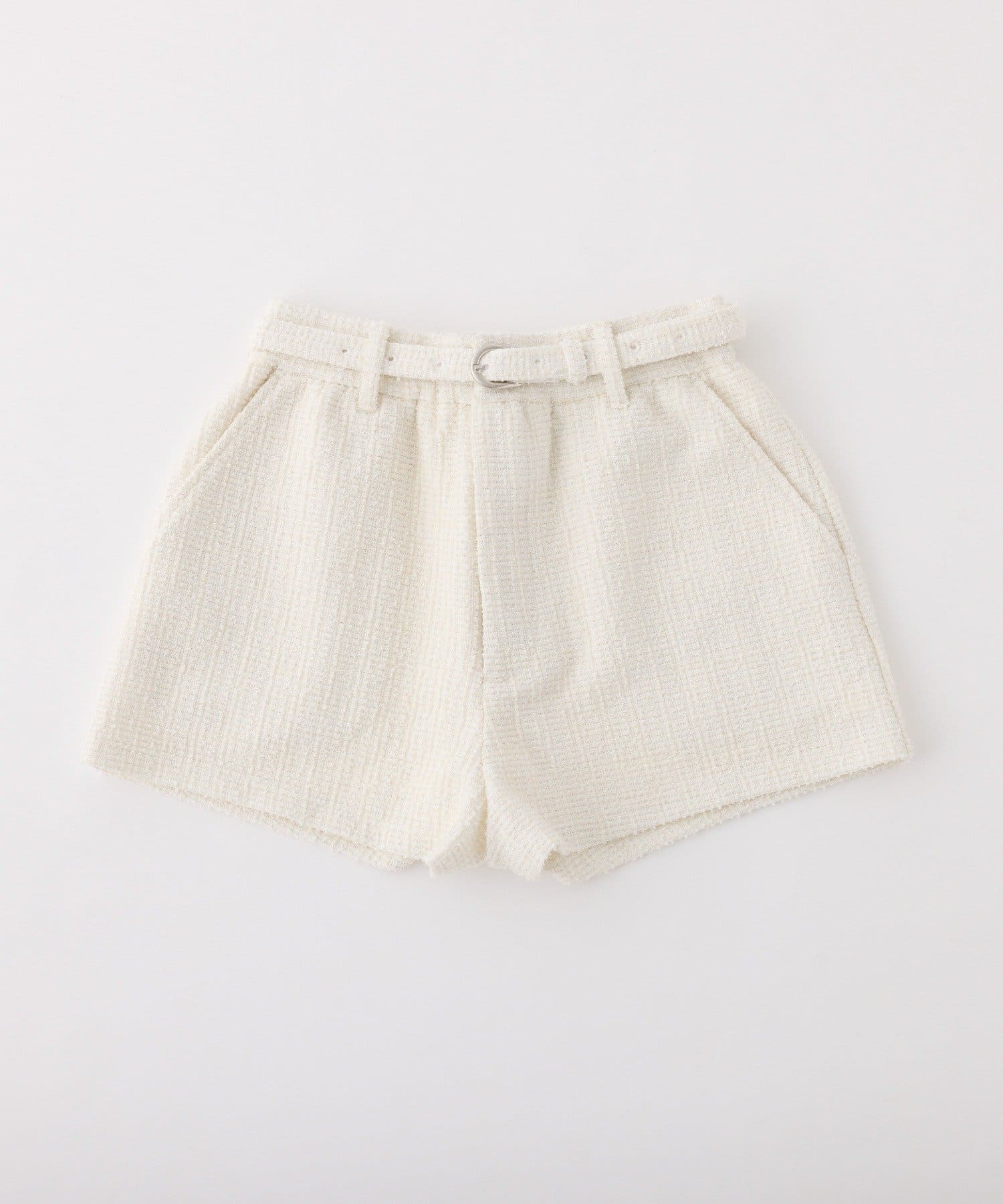 one after another NICE CLAUP(ワンアフターアナザー ナイスクラップ) ベルト付きショートパンツ