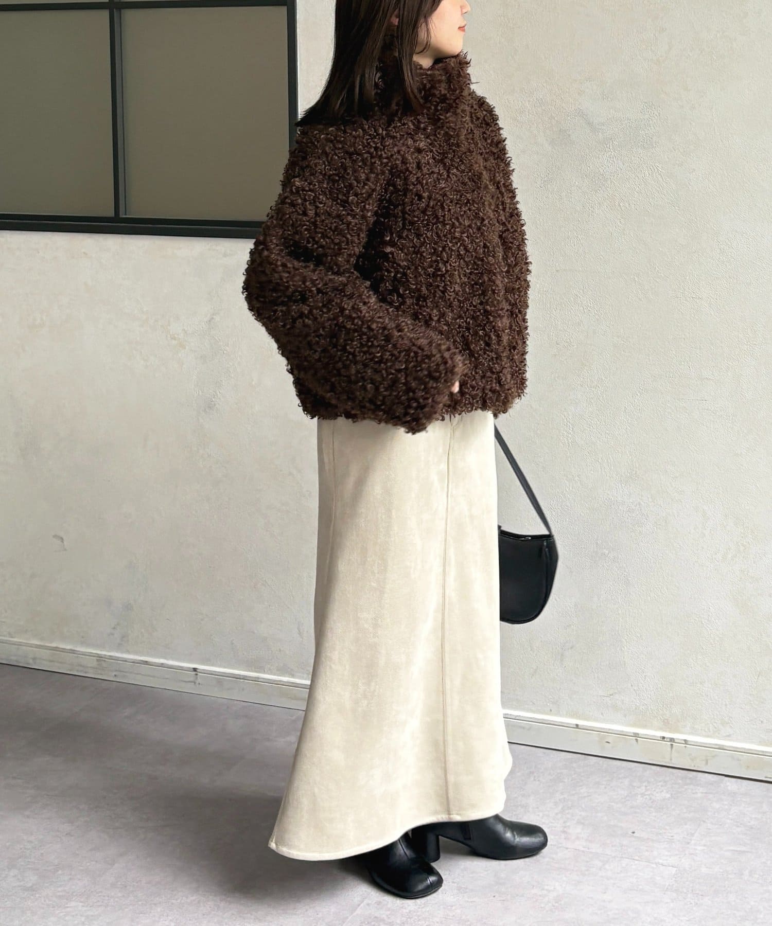 Thevon.(ゼヴォン) プードルファーミドルジャケット