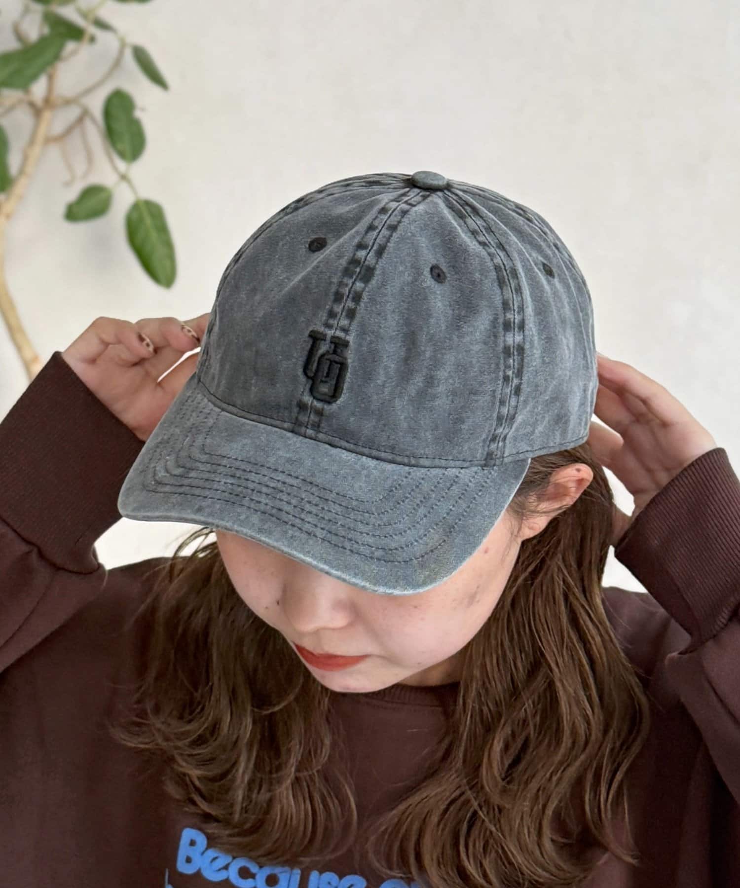 CPCM(シーピーシーエム) 【UNIVERSAL OVERALL】ピグメントロゴキャップ