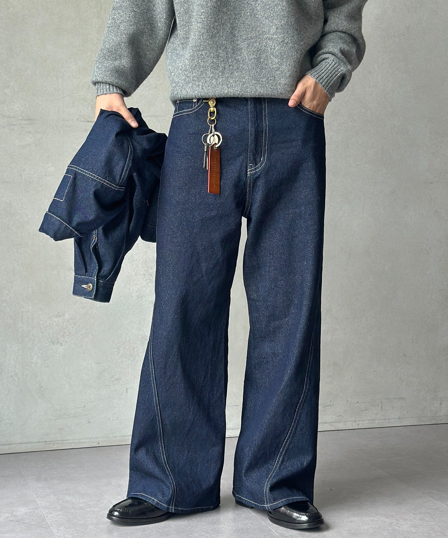 CPCM(シーピーシーエム) 立体裁断セミフレアデニム