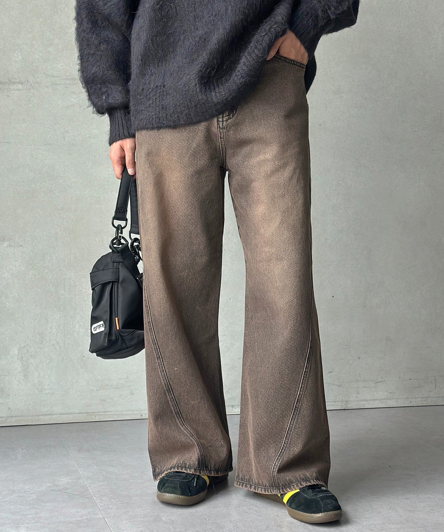 CPCM(シーピーシーエム) 立体裁断セミフレアデニム