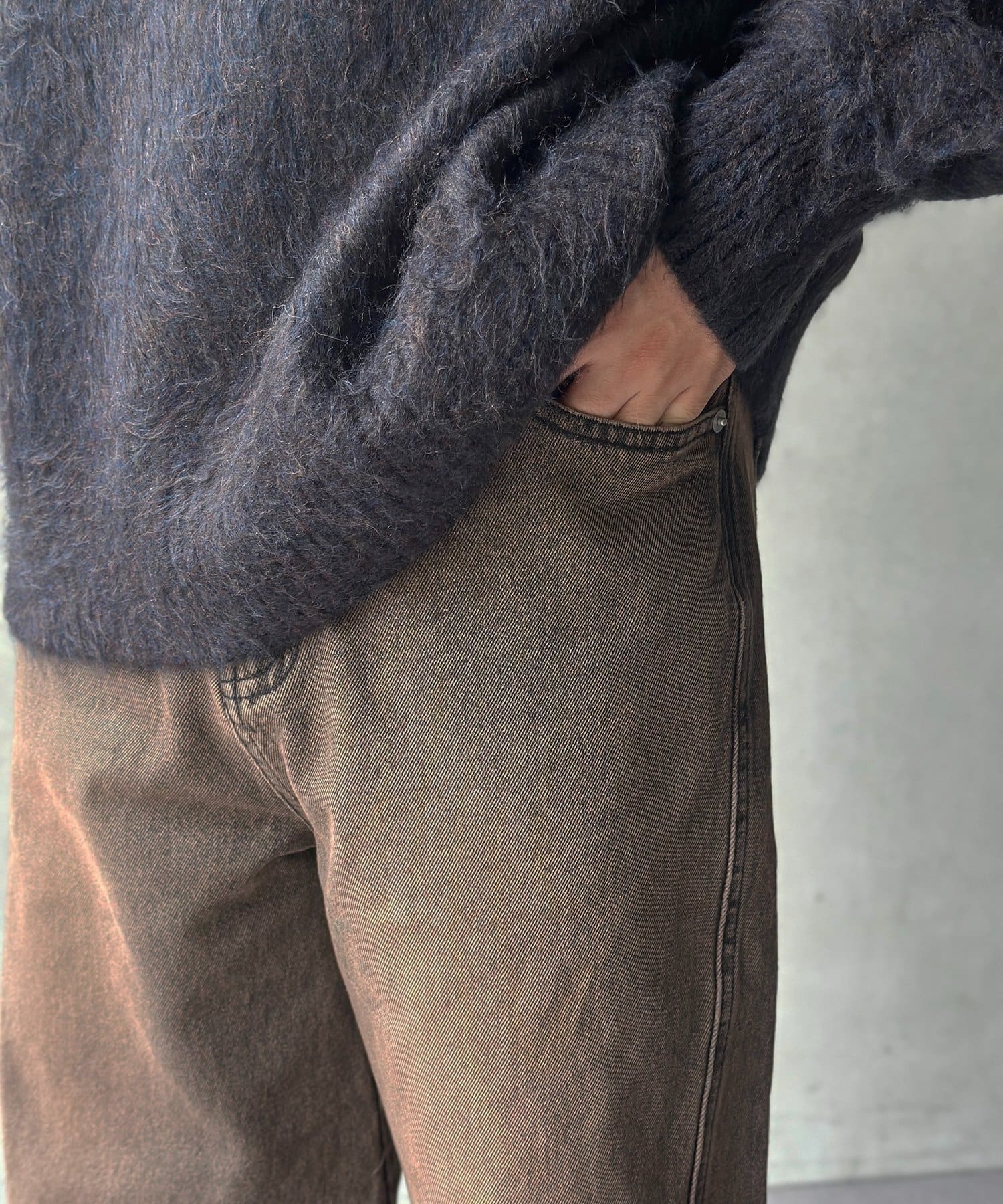 CPCM(シーピーシーエム) 立体裁断セミフレアデニム