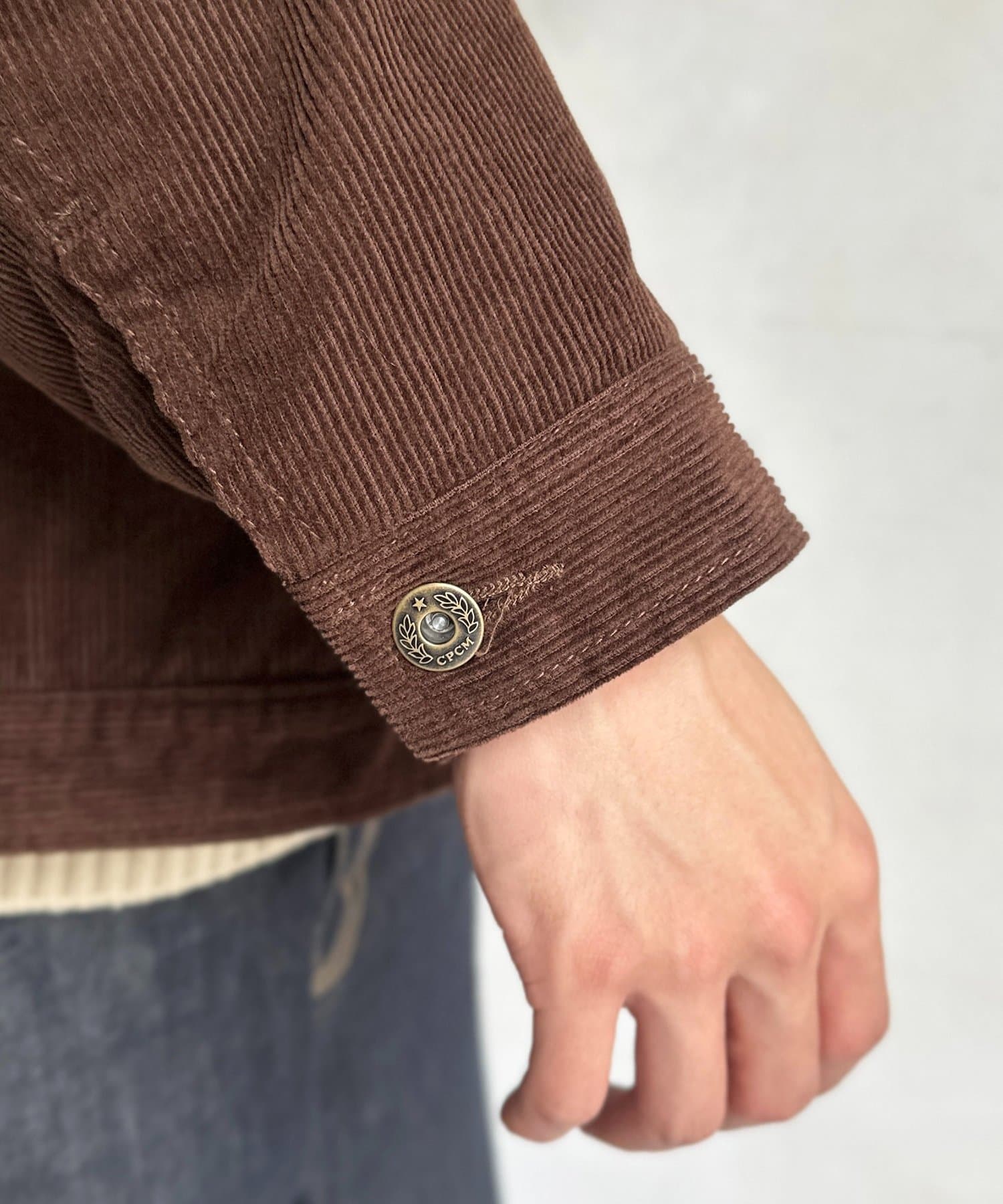 CPCM(シーピーシーエム) 裏キルトコーデュロイトラッカージャケット