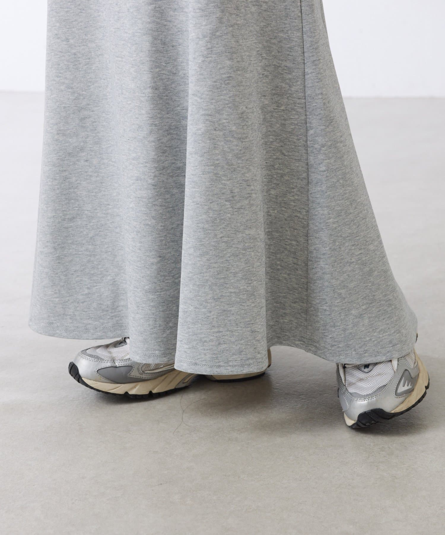 COLLAGE GALLARDAGALANTE(コラージュ ガリャルダガランテ) 【楽チン/着回し自在◎】アシメハーフジップセットアップ