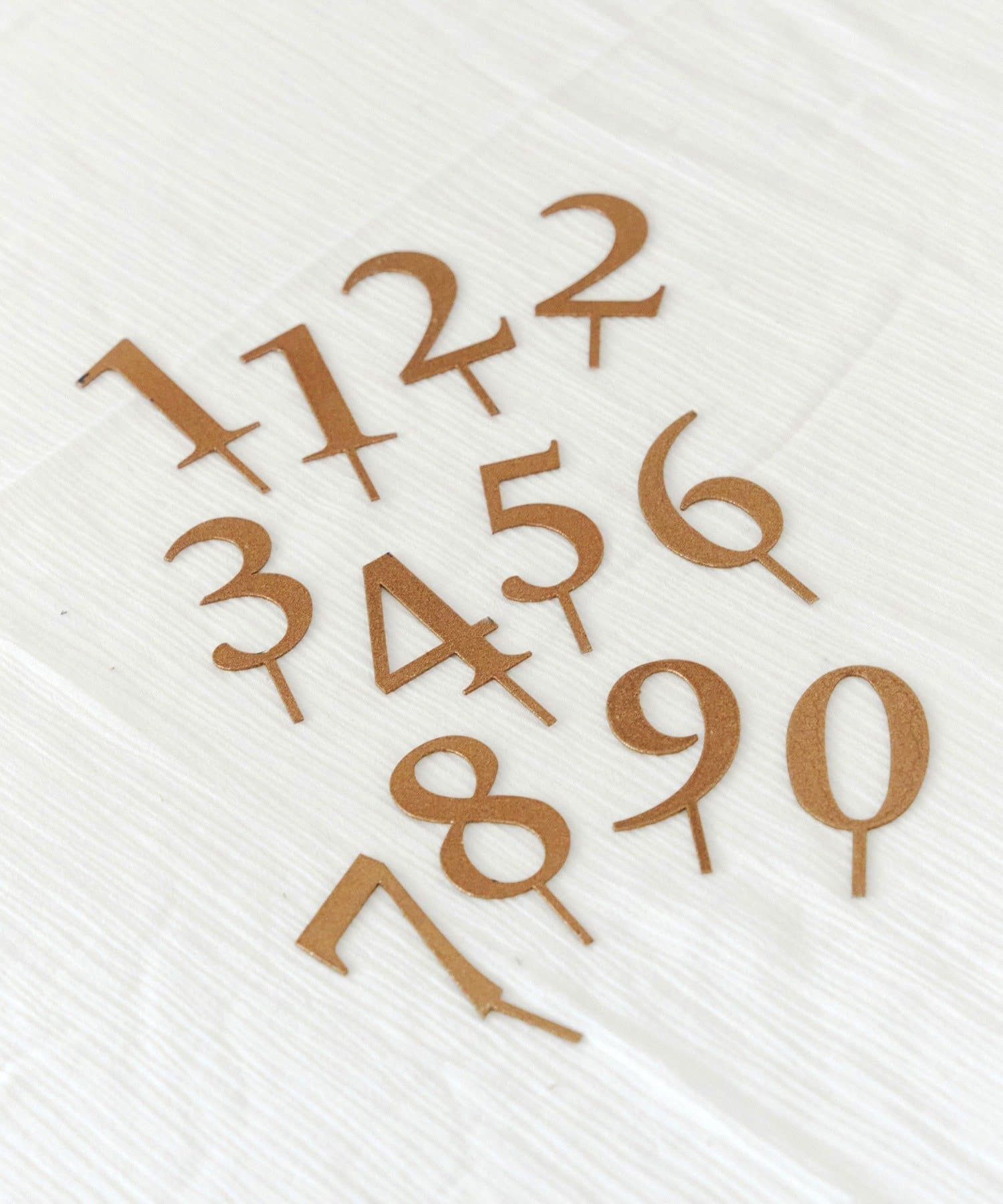 salut!(サリュ) ライフスタイル 《WEB限定再入荷》ナンバーピックセット/anniversary ホワイト