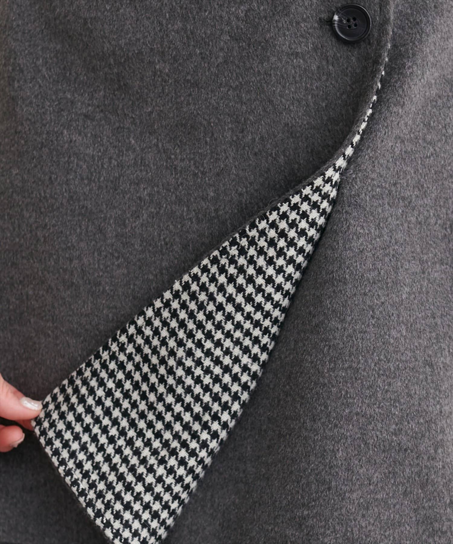 natural couture(ナチュラルクチュール) リバーシブルラップスカート