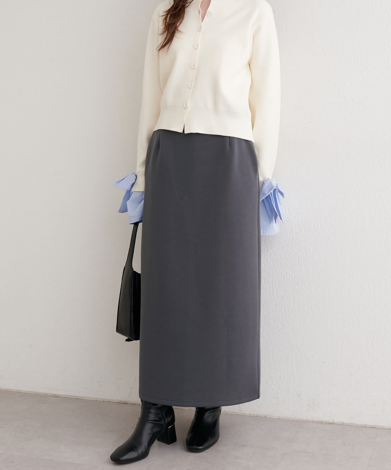 natural couture(ナチュラルクチュール) ダンボールタイトスカート