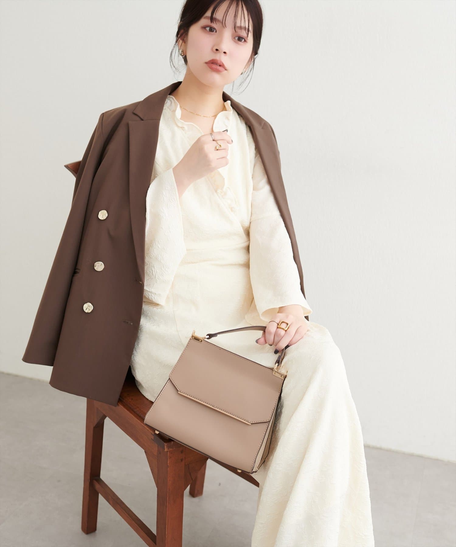 natural couture(ナチュラルクチュール) 【WEB限定】〈osono〉観劇ワンピース