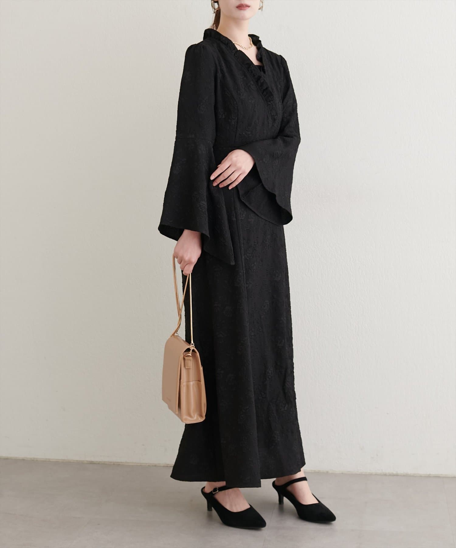 natural couture(ナチュラルクチュール) 【WEB限定】〈osono〉観劇ワンピース