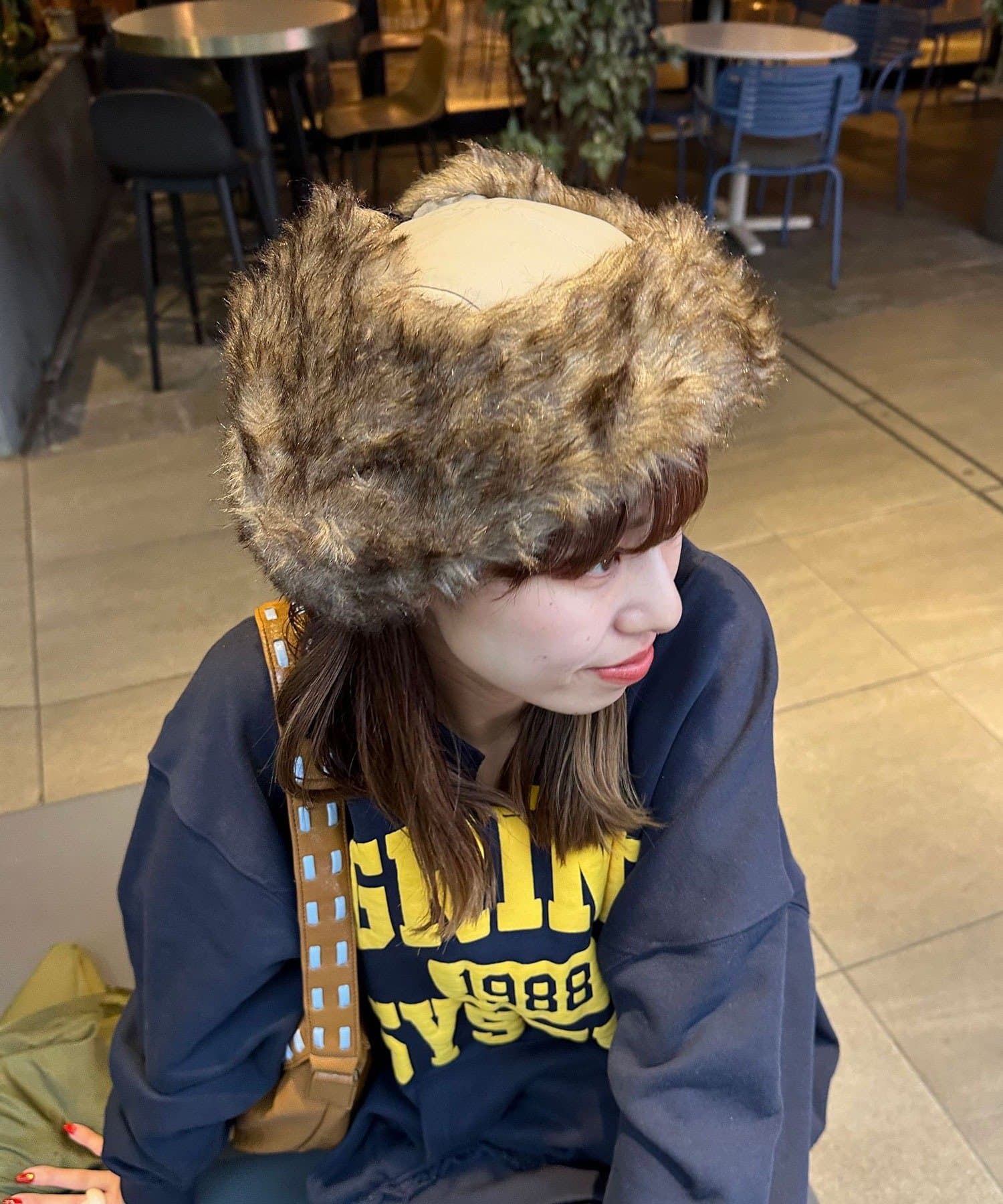 CIAOPANIC(チャオパニック) フライトファーキャップ