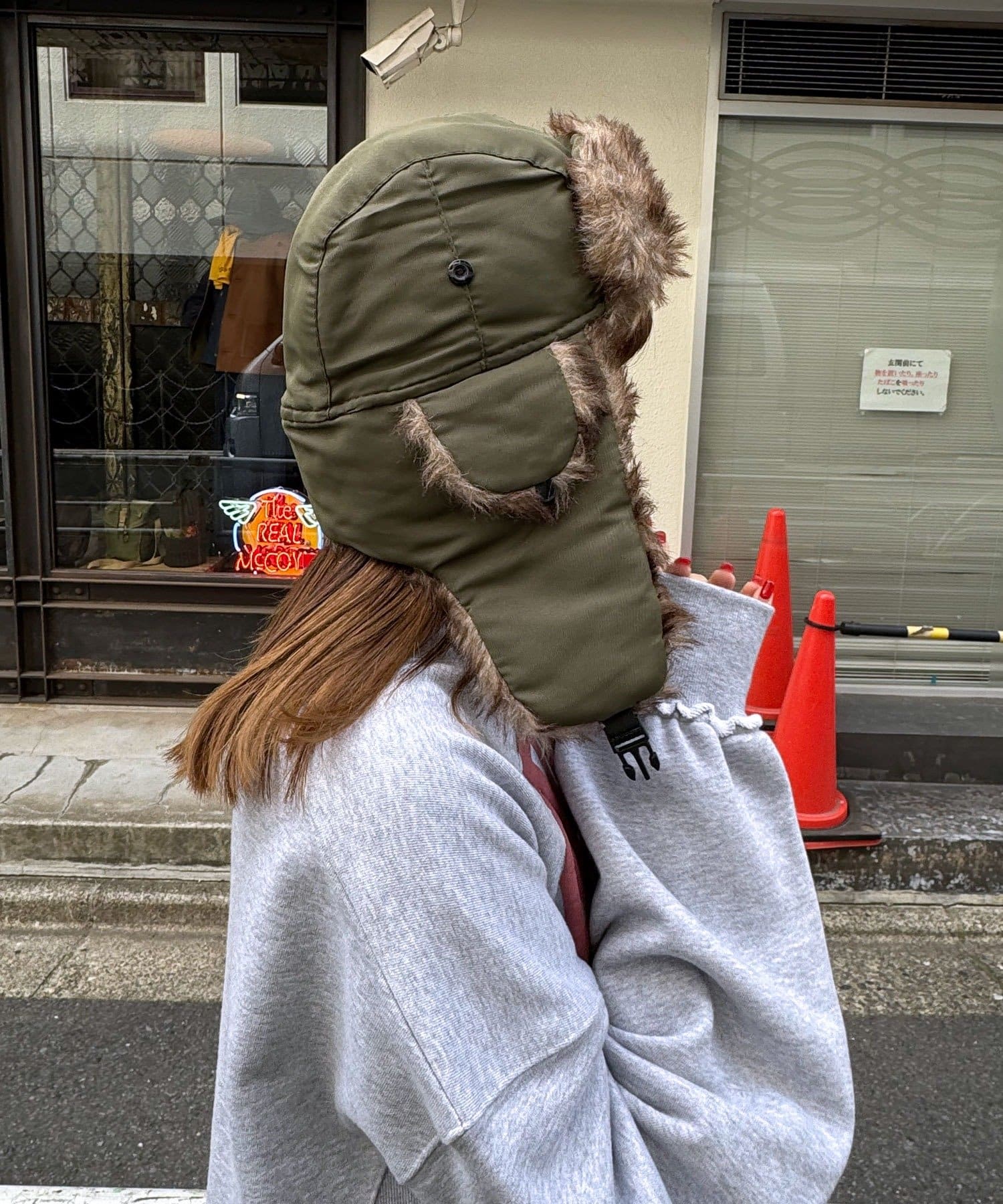 CIAOPANIC(チャオパニック) フライトファーキャップ