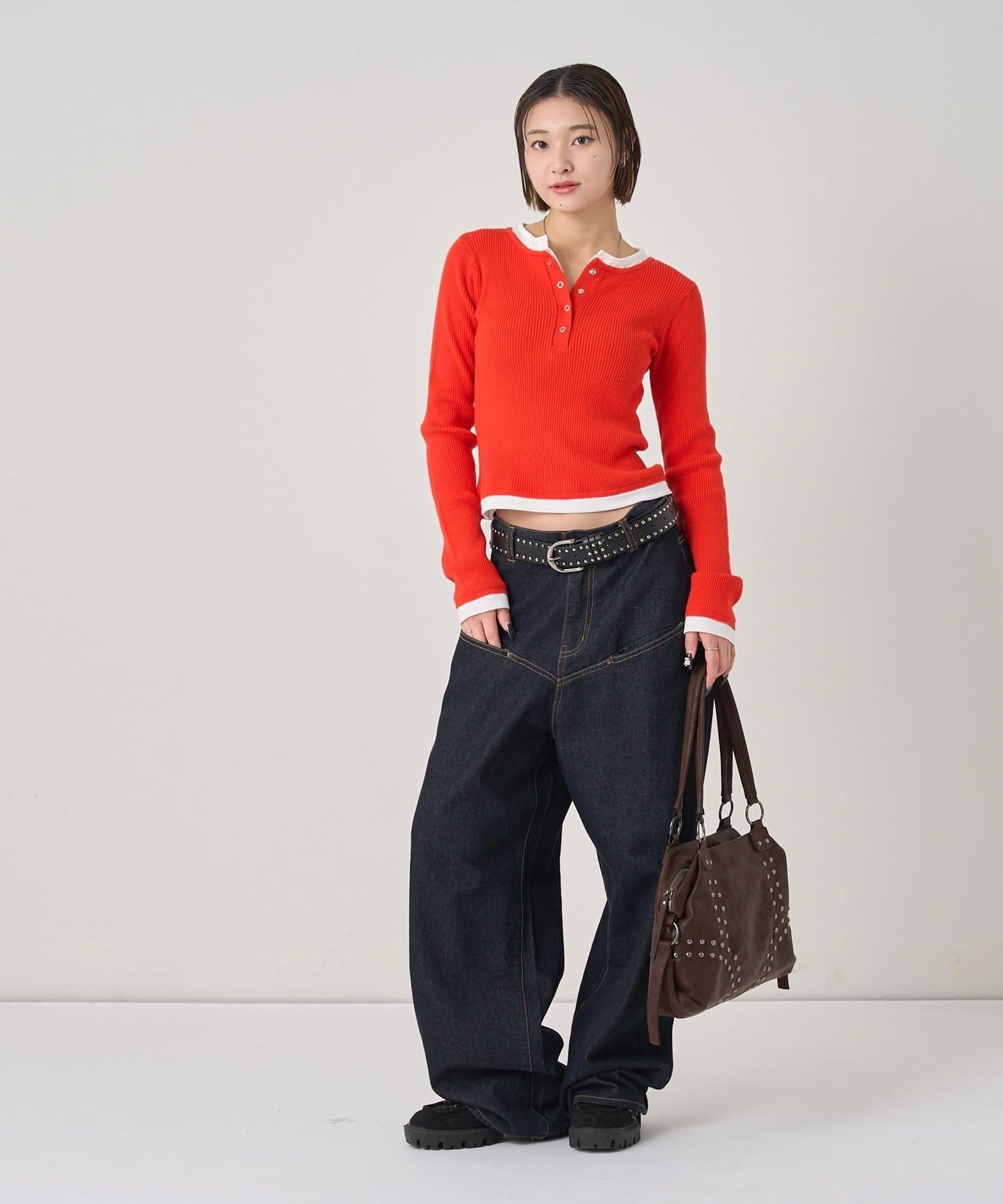 WHO’S WHO gallery(フーズフーギャラリー) 【WEB限定カラーあり】LAYERED HENLEY KINT