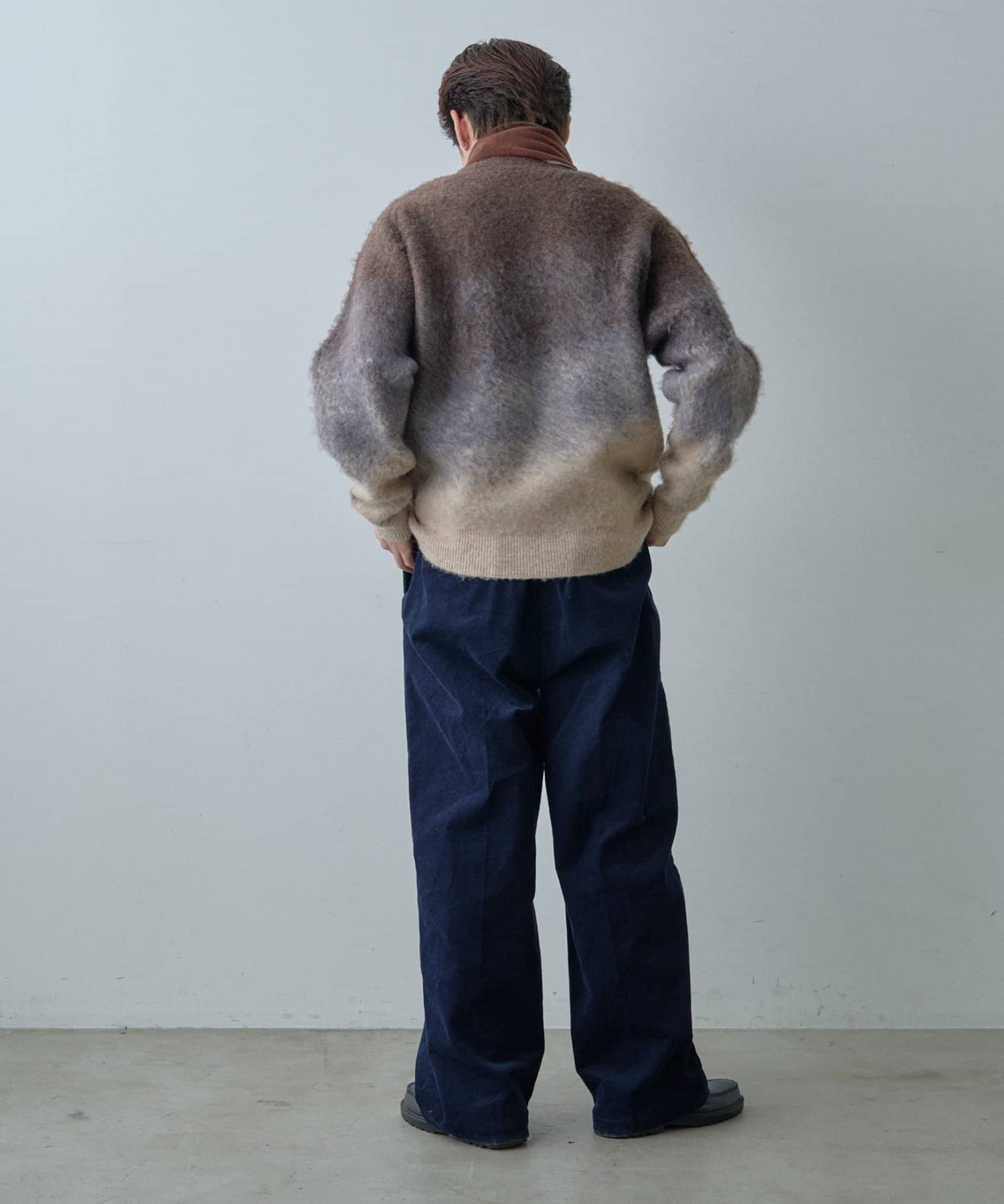 Kastane(カスタネ) 【WHIMSIC】フェイデッドニットプルオーバー