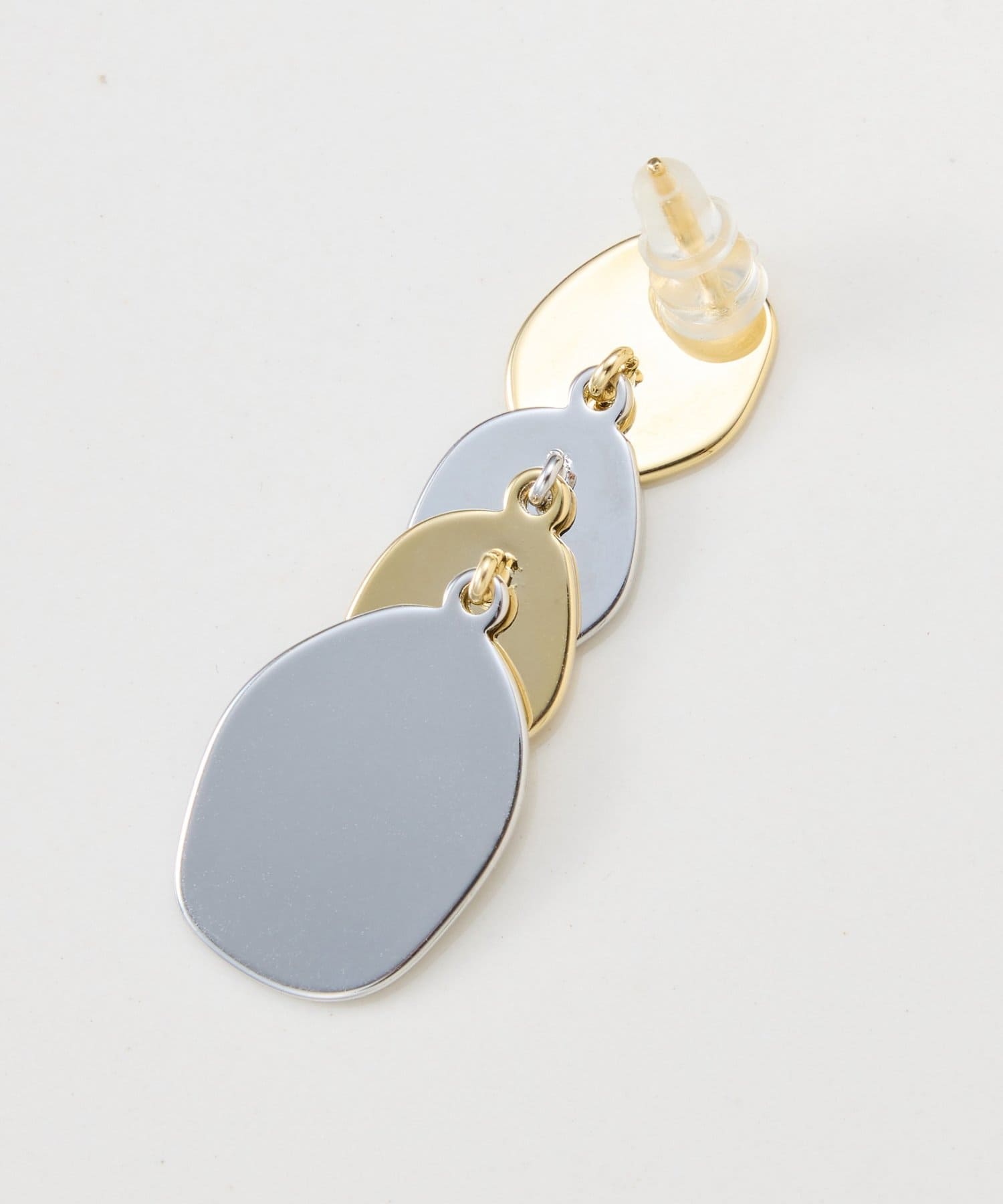 COLLAGE GALLARDAGALANTE(コラージュ ガリャルダガランテ) 【PAPILLONNER/パピヨネ】オーバルコンビピアス