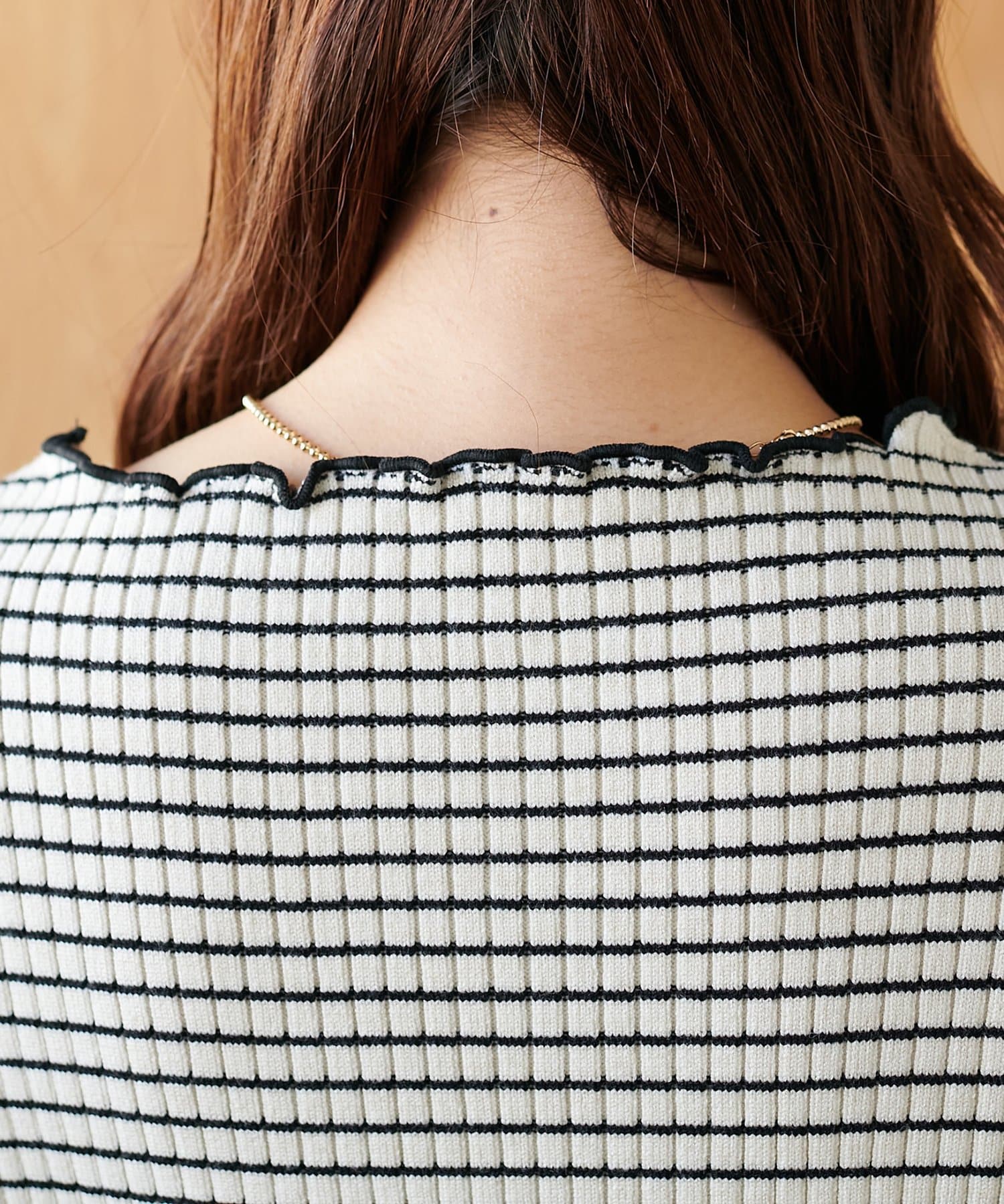 DISCOAT(ディスコート) 【万能インナー/WEB限定】リブメローニット